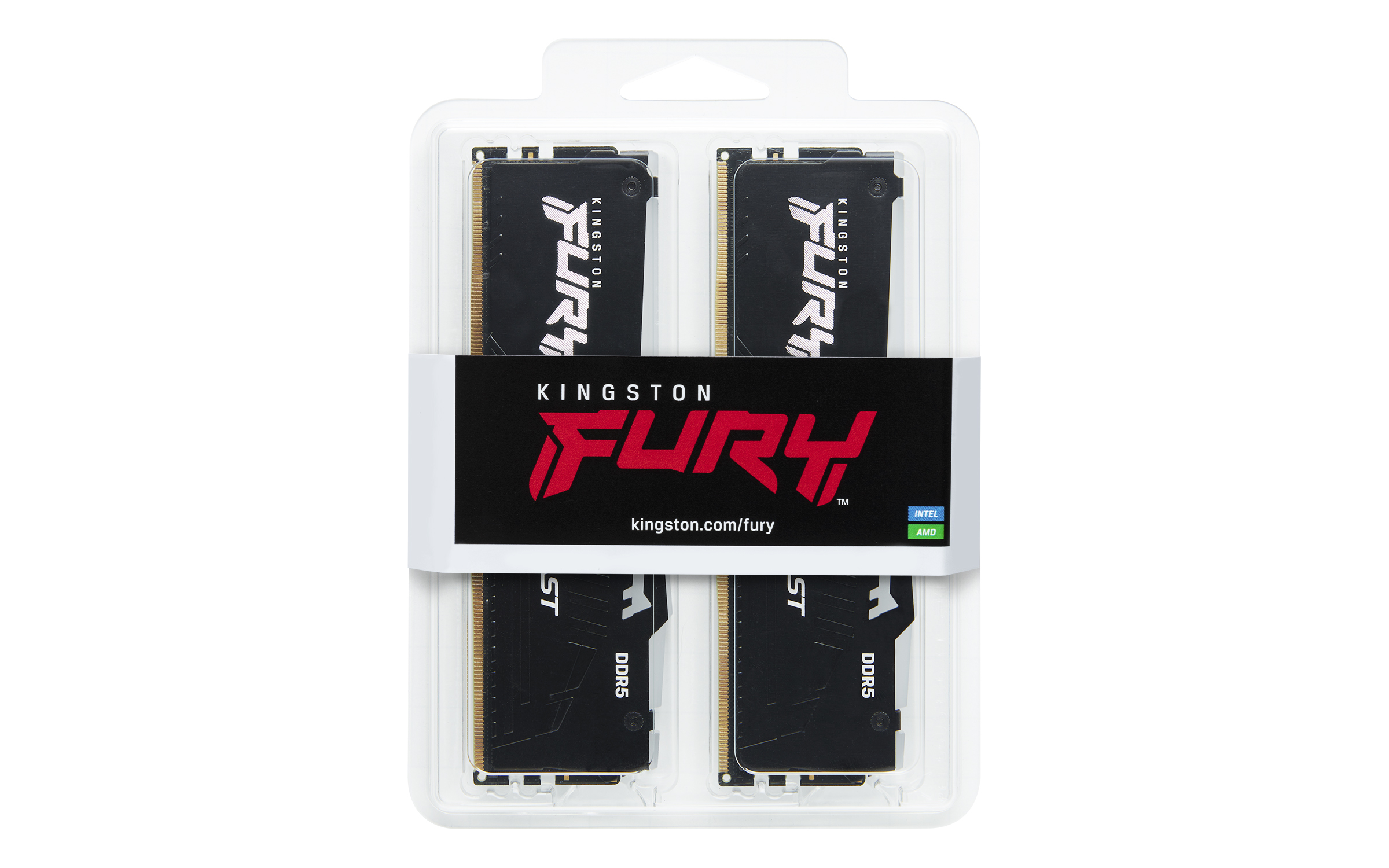 Kingston Fury Beast RGB KF552C40BBAK2-64 - 64GB Kit - DDR5 - 5200MHz