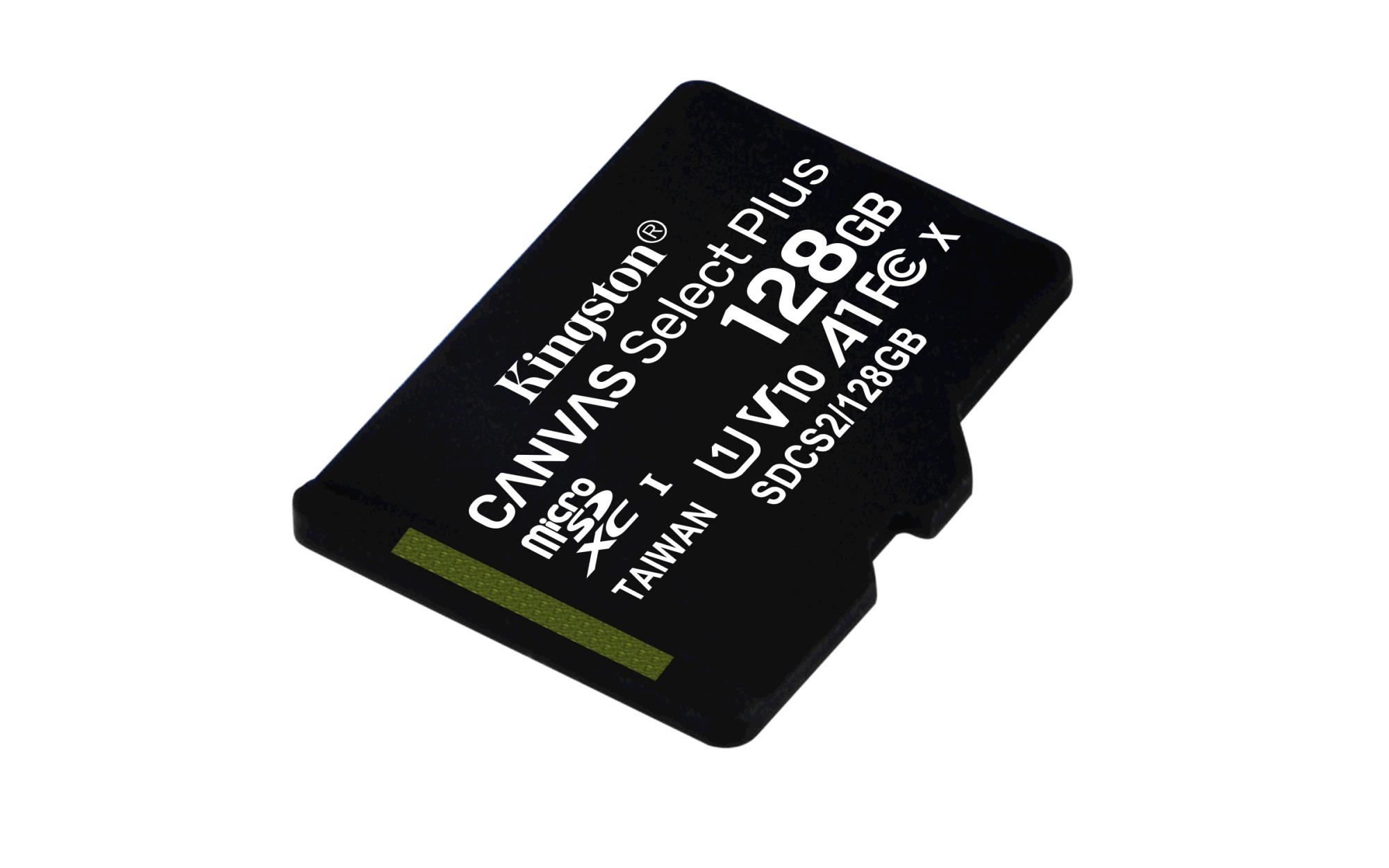 Kingston Flash Canvas Select Plus 128GB microSDHC