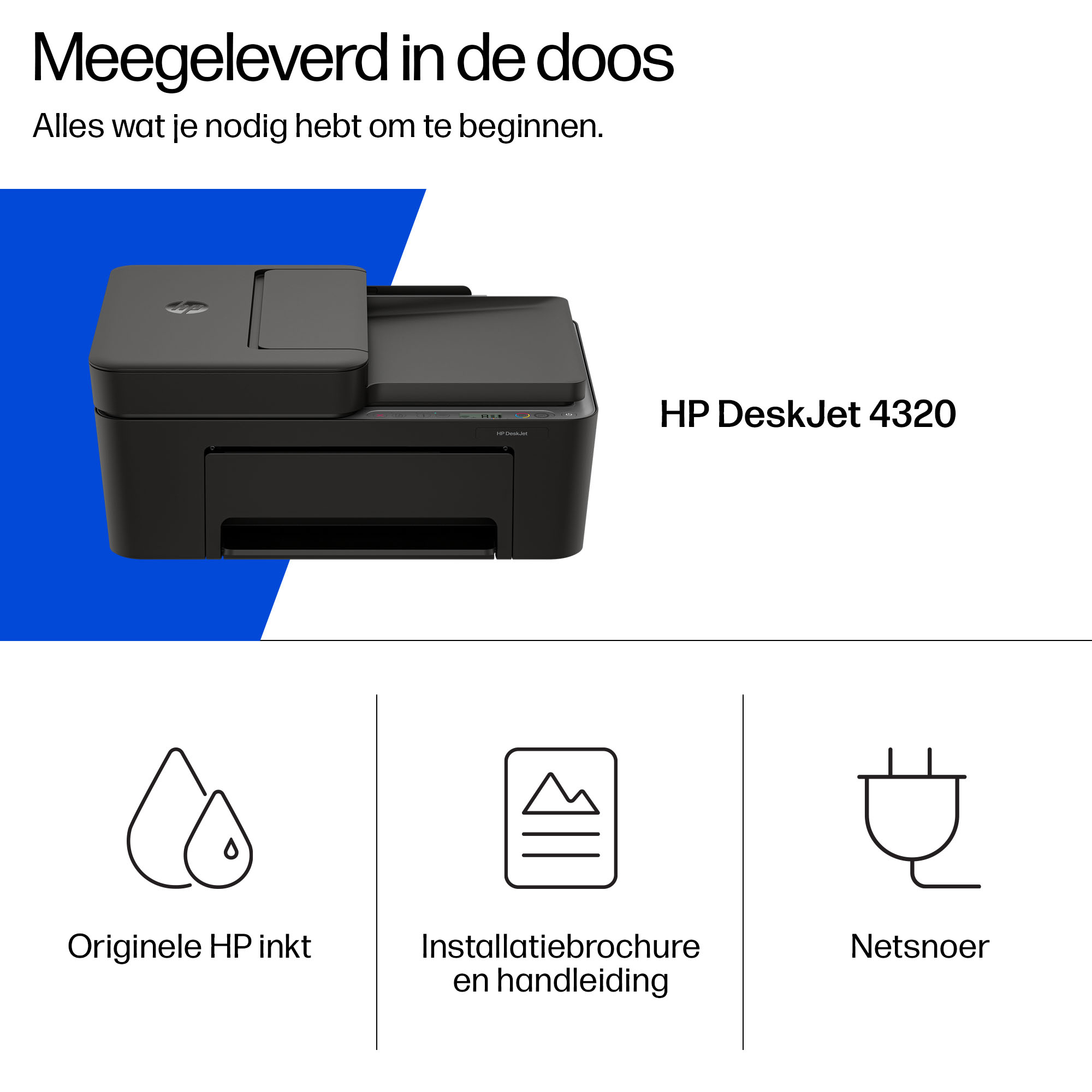 HP DeskJet 4320 All-in-One Printer - WiFi