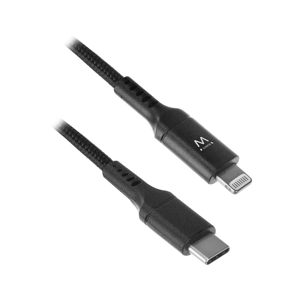 Ewent USB-C-Lightning kabel voor Apple, 1m, with MFI license, EW1378