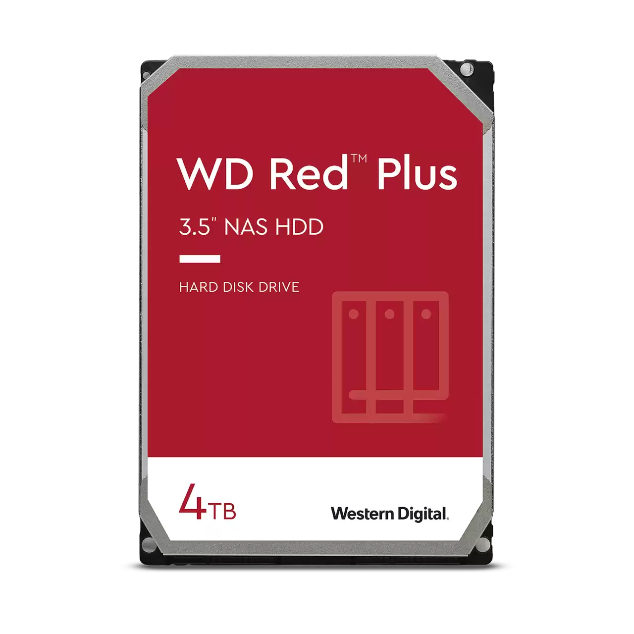 WD Red Plus 4TB, SATA600, 3,5", 256MB, WD40EFPX
