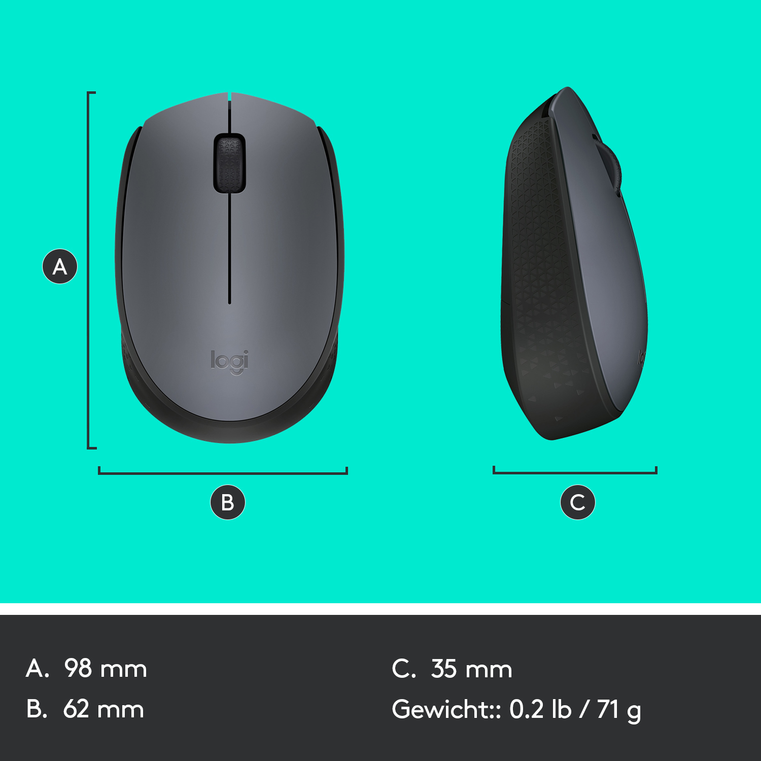 Logitech Muis M170