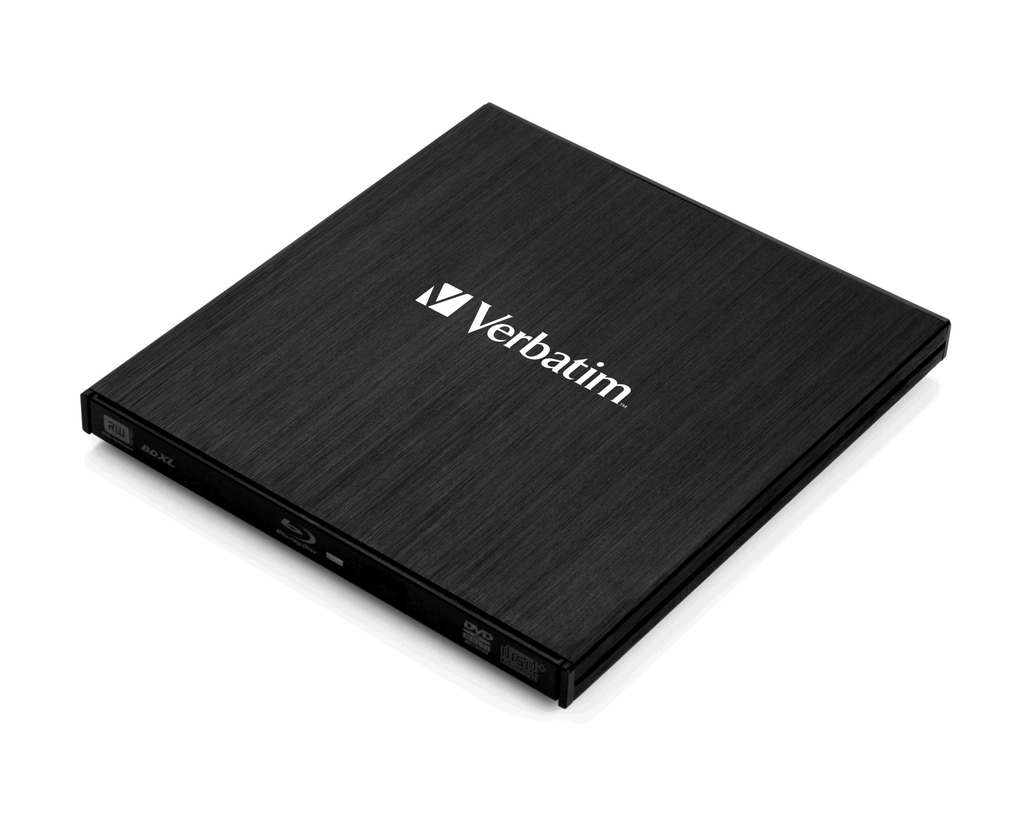 Verbatim Slimline Externe Blu-Ray Brander, USB-C 3.2, Zwart