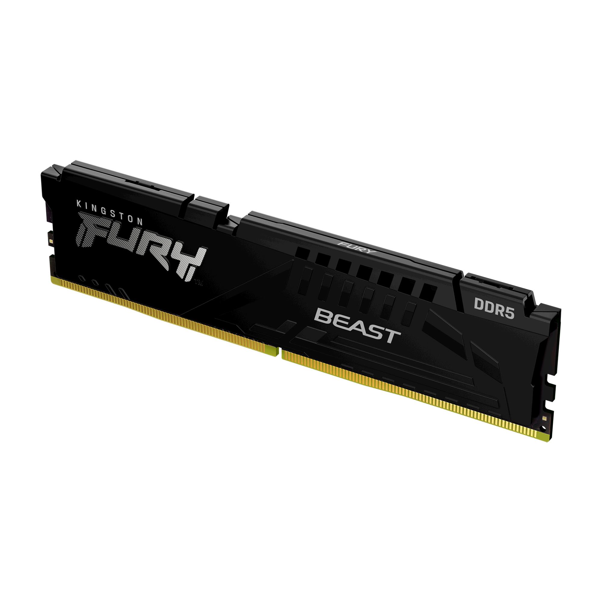 Kingston 16GB DDR5 6000MHz DIMM FURY Beast Black