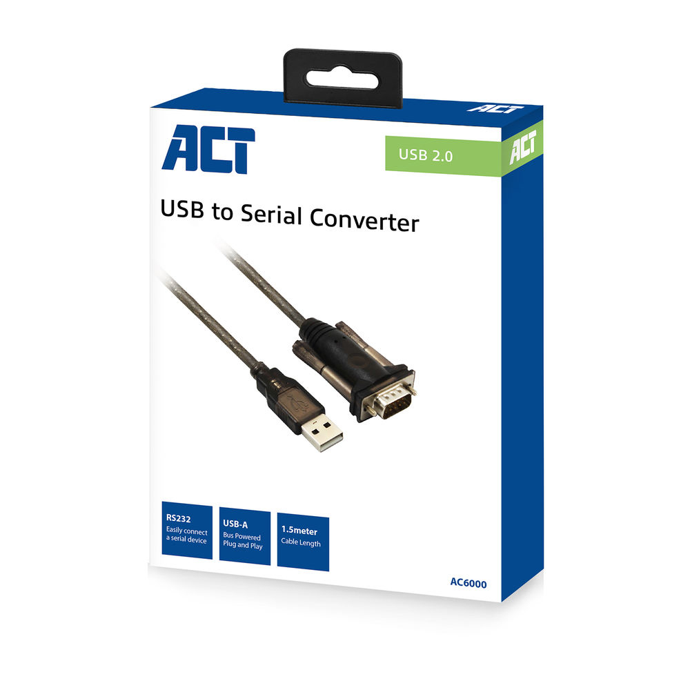 ACT AC6000 | USB-A > Serial Adapter