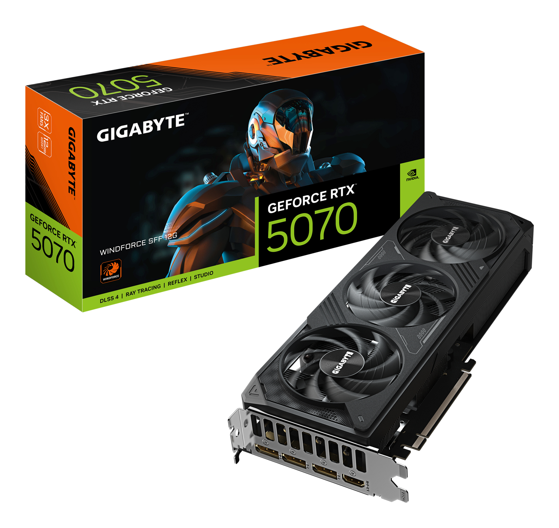 Gigabyte GeForce RTX 5070 WINDFORCE SFF 12GB