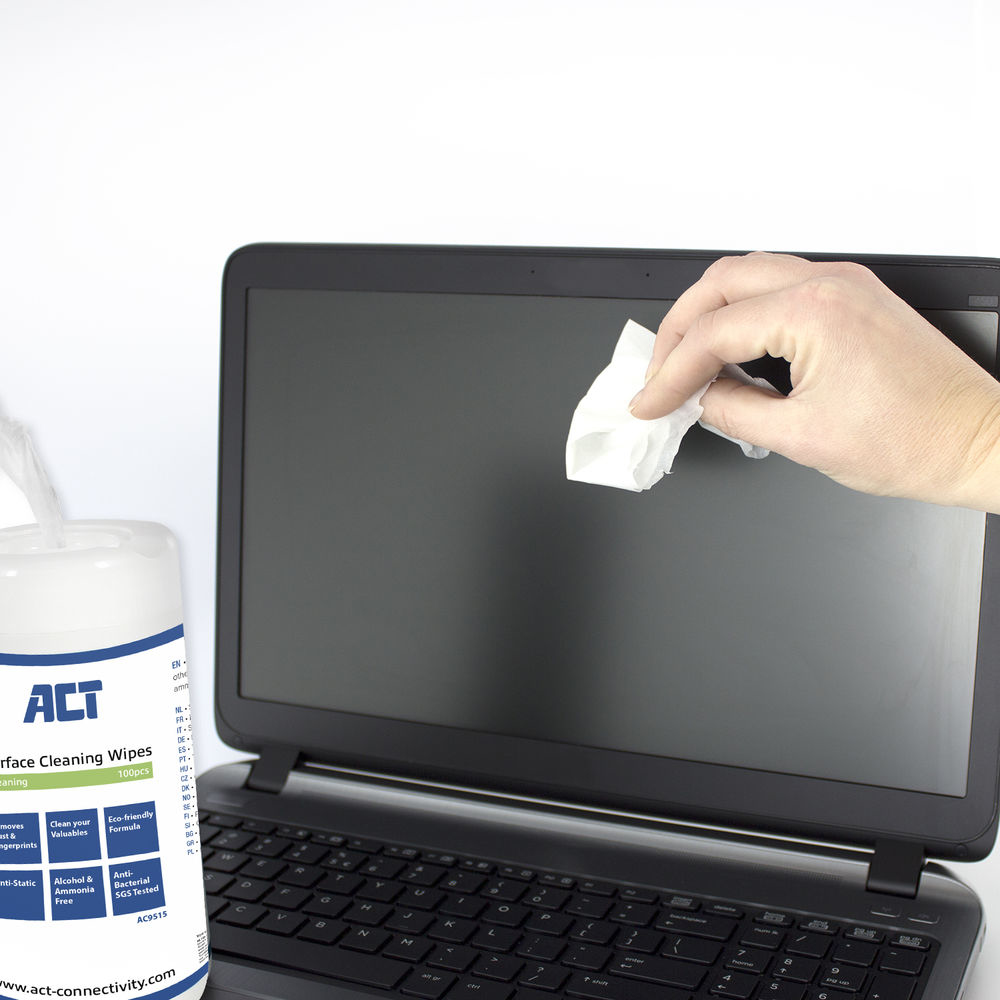 Screen and Surface Cleaning Wipes