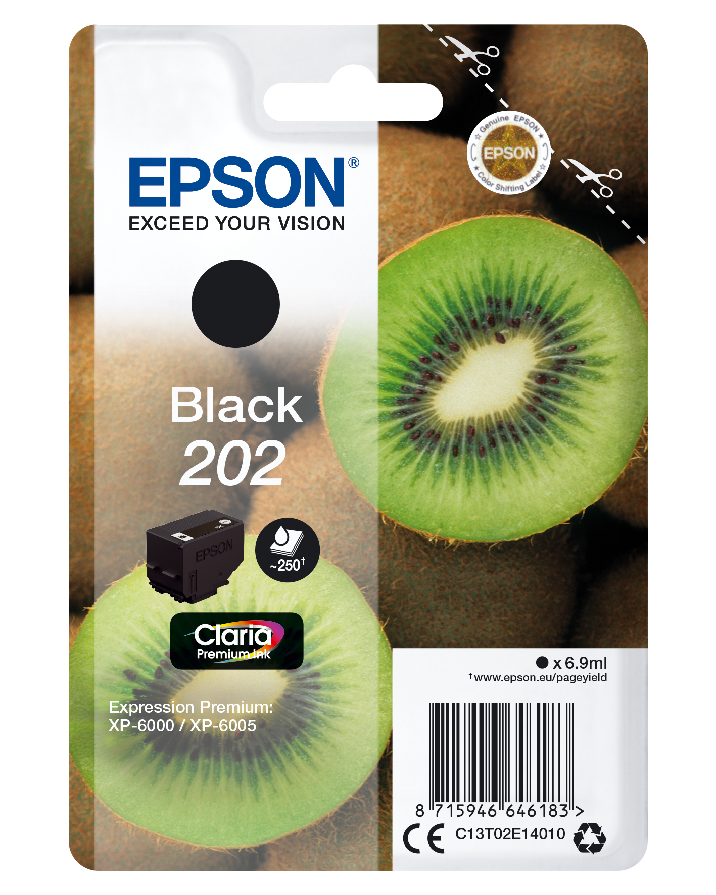 Epson 202 Kiwi Zwart