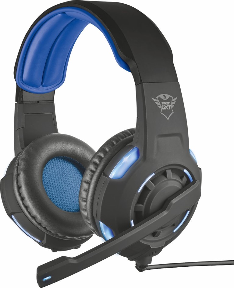 Trust Headset GXT 350 Radius 7.1 Surround Gaming Headset, Over Ear