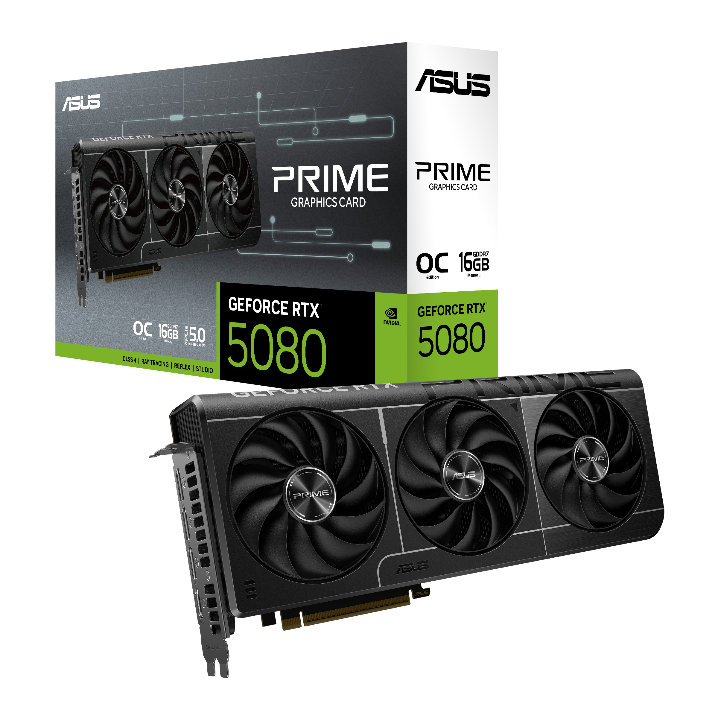 ASUS Prime GeForce RTX 5080 EVO 16GB GDDR7 OC Edition