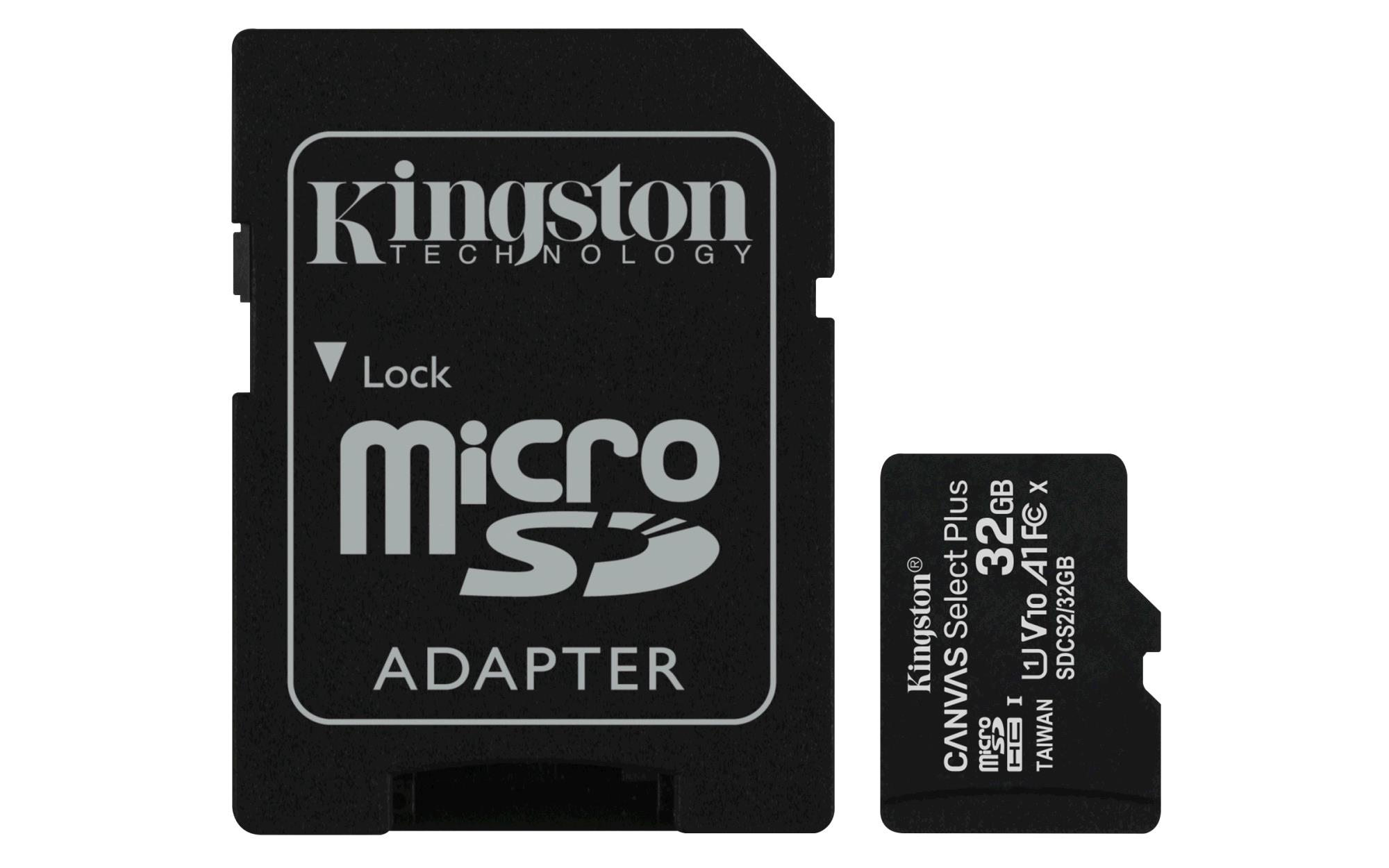 Kingston Canvas Select Plus 32GB microSDHC