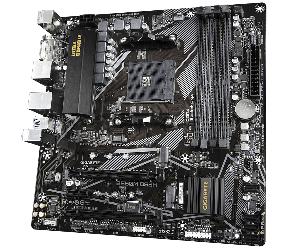 Gigabyte B550M DS3H  DDR4