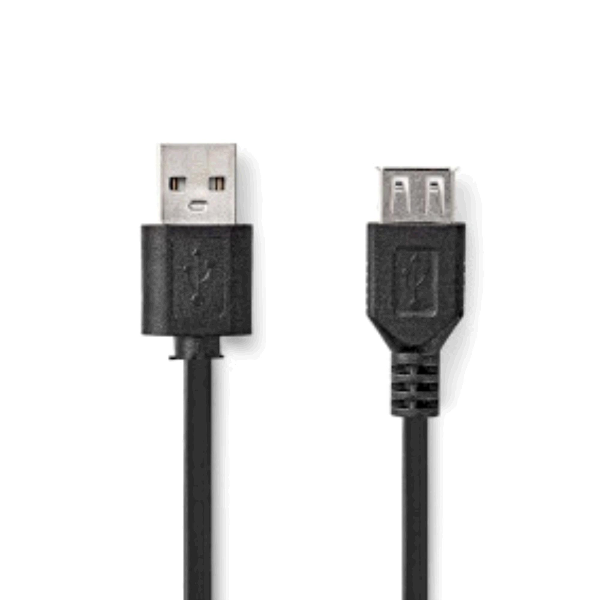 Nedis USB Verleng 2.0 | CCGB60010BK10