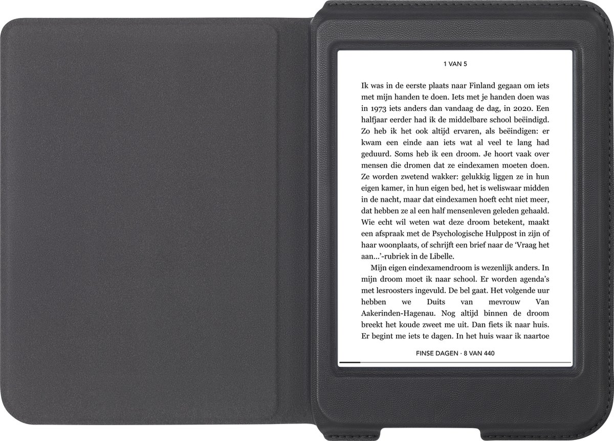 Kobo Nia Sleepcover Case, Zwart