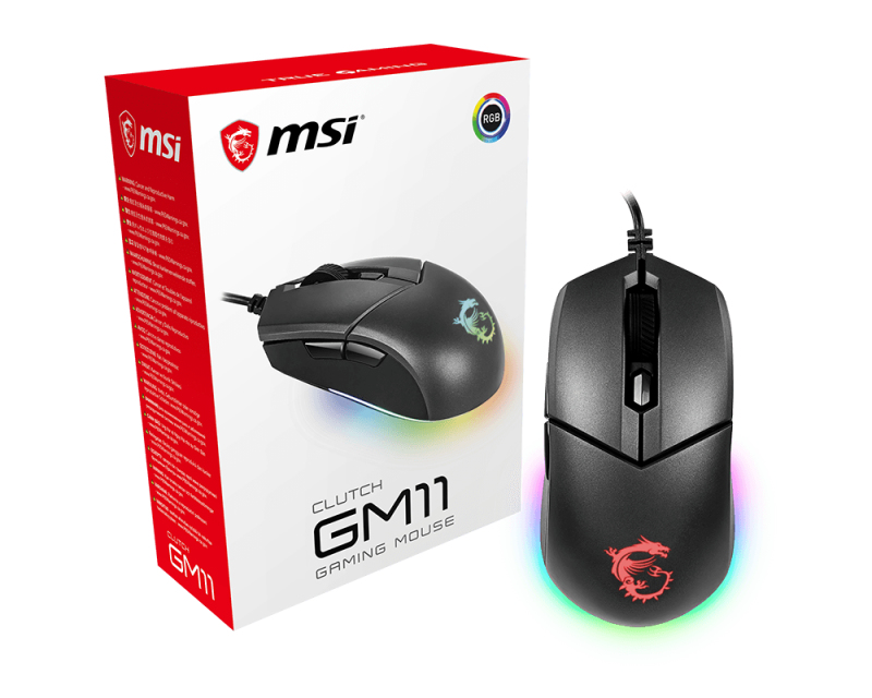MSI Clutch GM11 Zwart