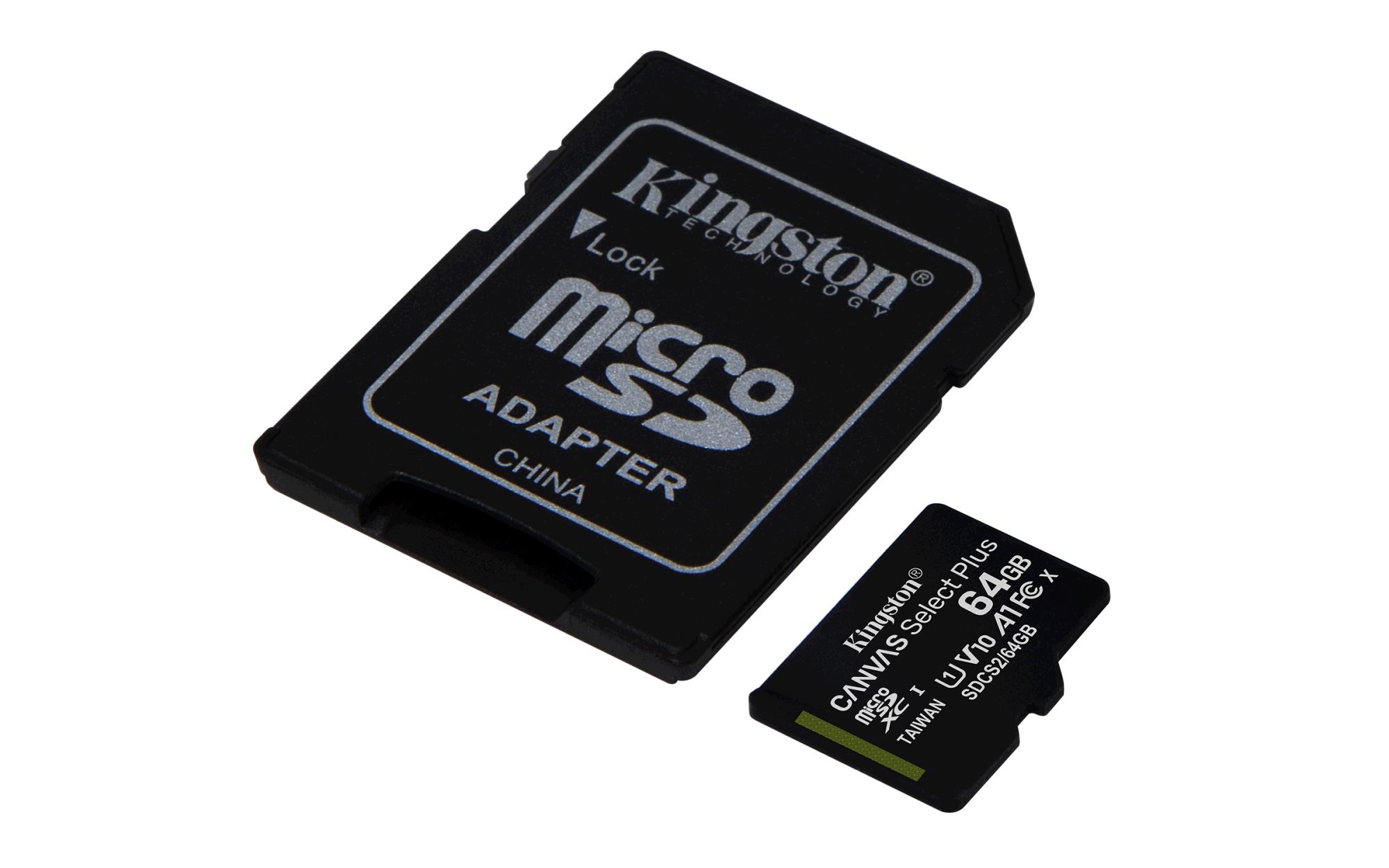 Kingston Canvas Select Plus 64GB microSDHC