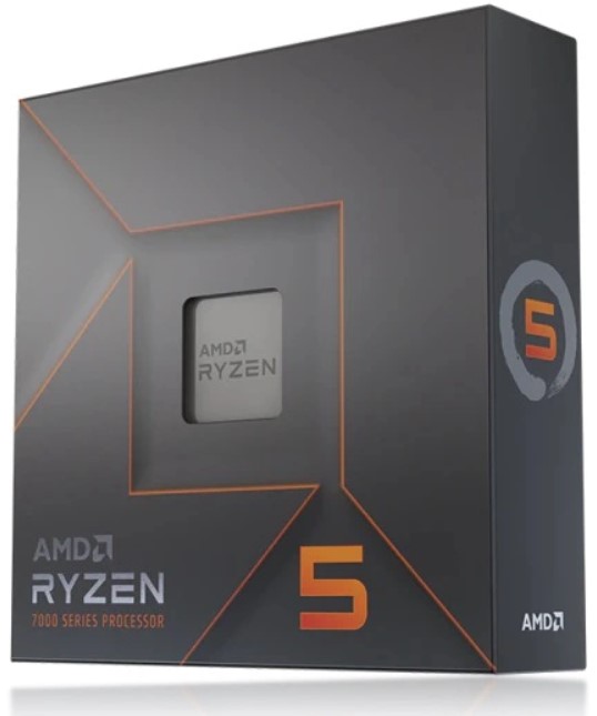 AMD Ryzen 5 7600X, AM5, 6core, 4.7GHz, 105W, Box, geen Koeler