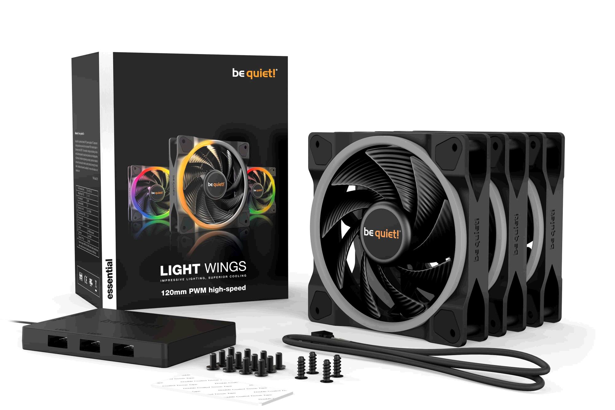 Be Quiet! Fan LIGHT WINGS High Speed