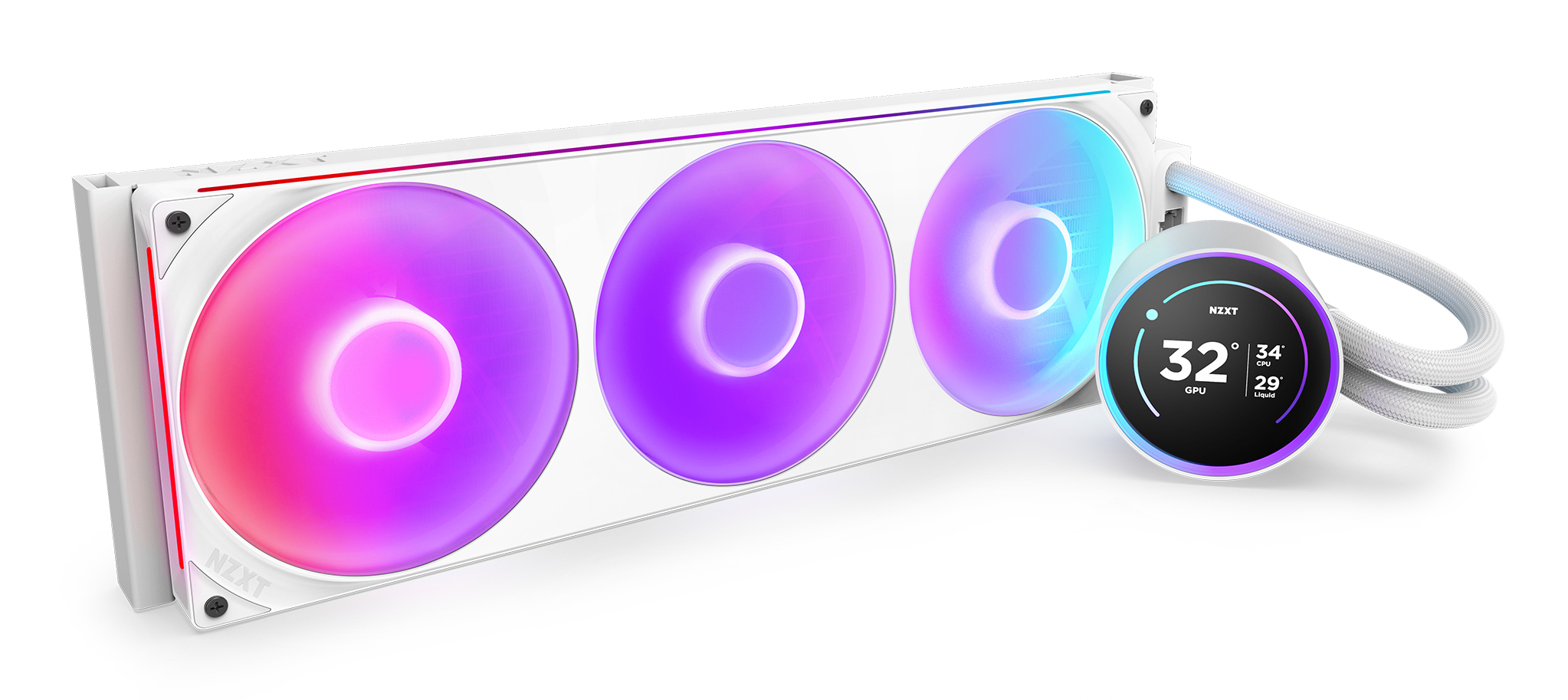 NZXT Kraken Elite 420 RGB (2025) Wit