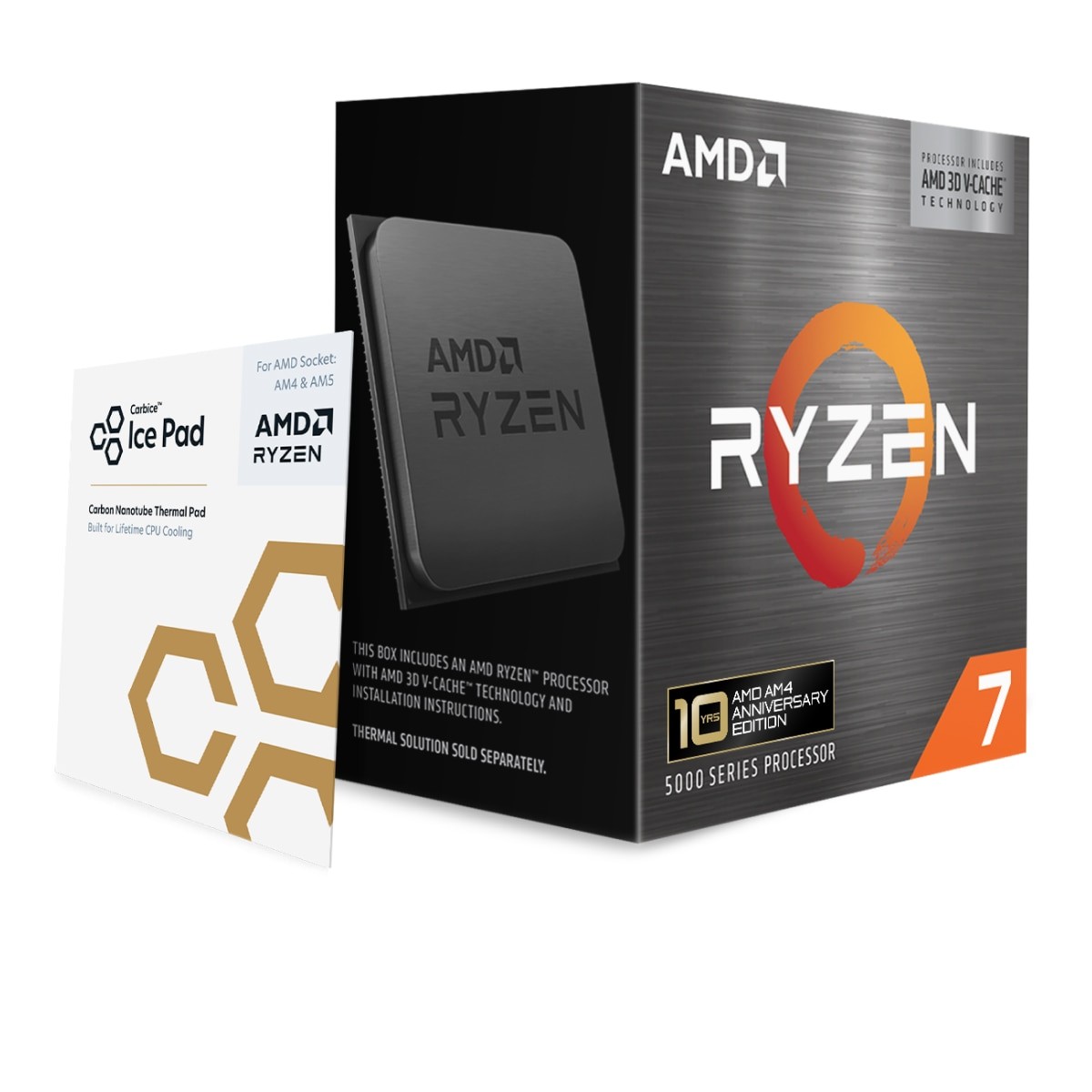 AMD CPU Ryzen 7 5800X3D 10th Anniversary Edition