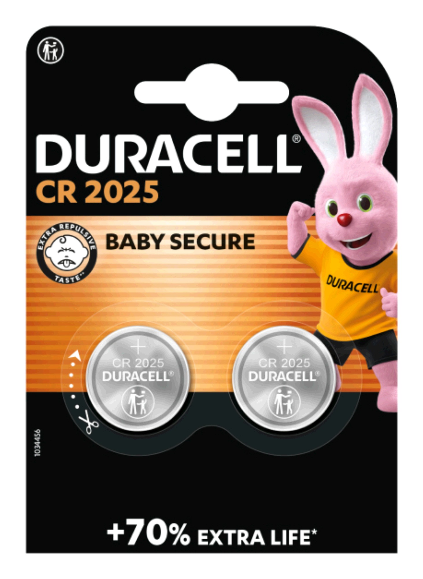 Duracell Batterij DL2025, CR2025, 2-pack
