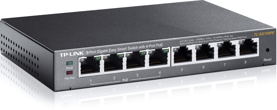 TP-Link TL-SG108PE | PoE (AF)