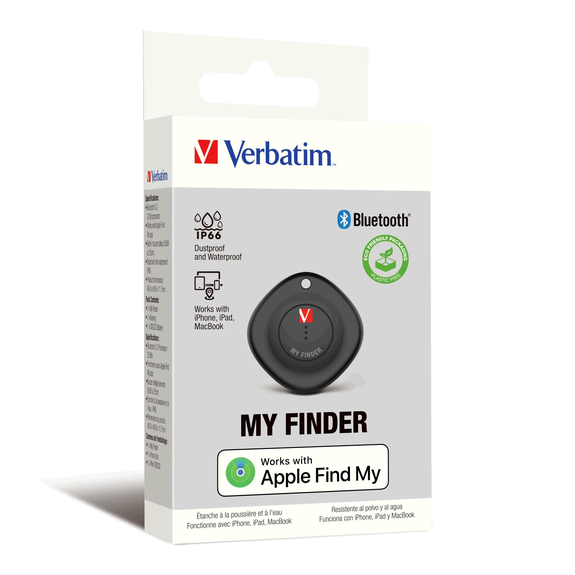 Verbatim My Finder Bluetooth 1 pack, Zwart