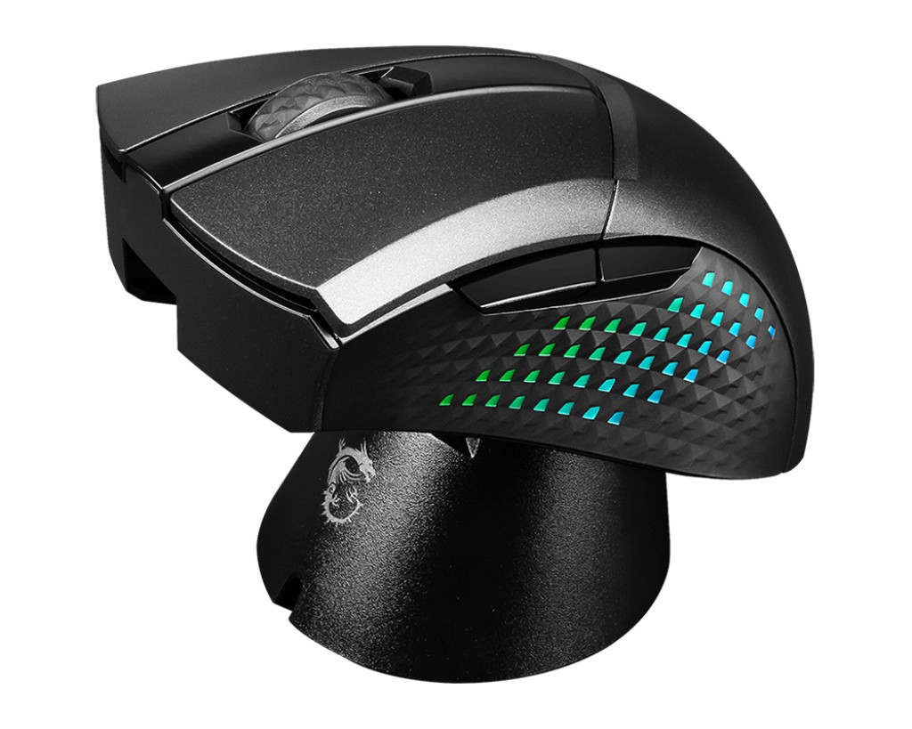 MSI Clutch GM51, Draadloos, Zwart