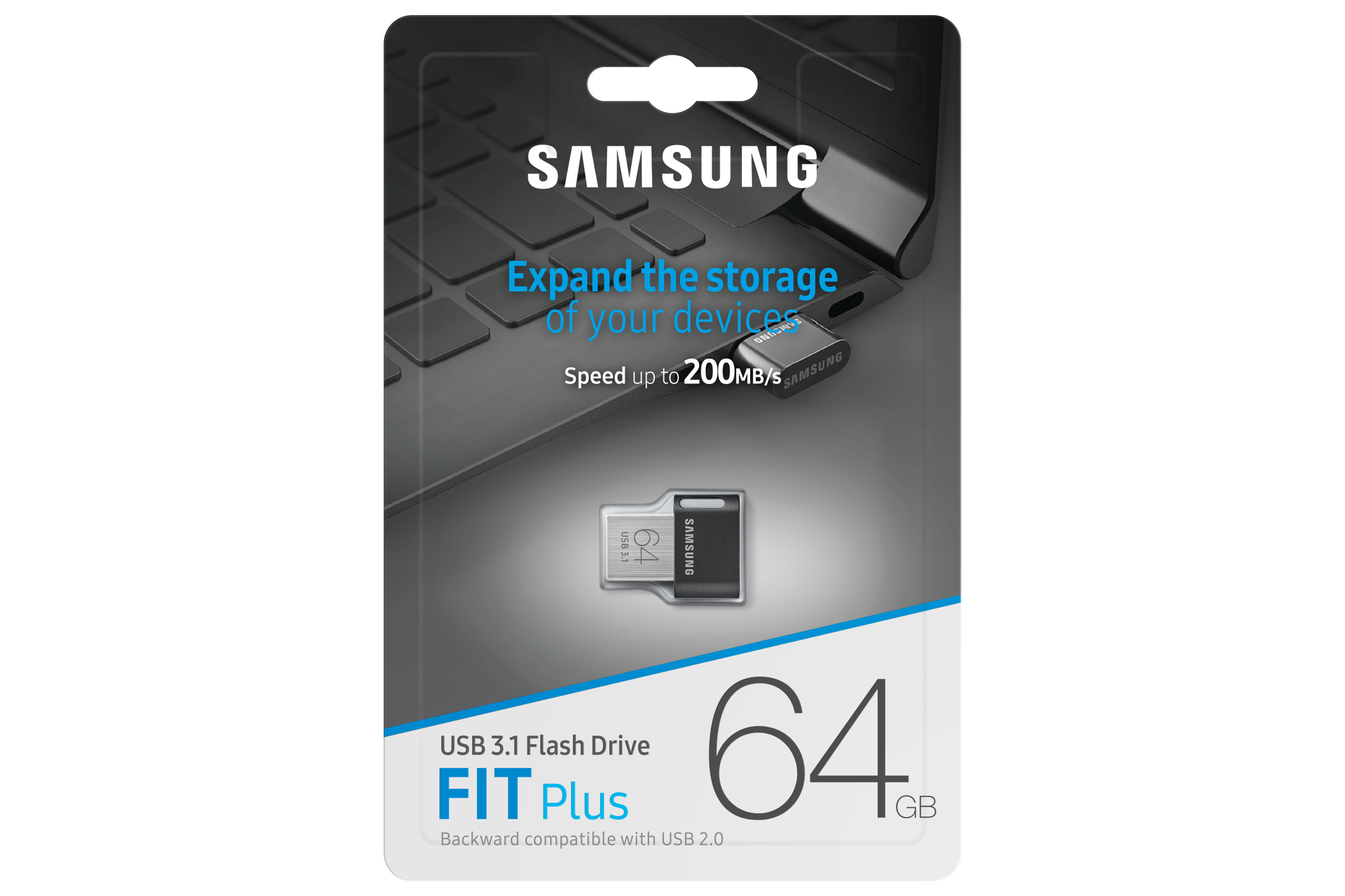 Samsung FIT Plus - 64GB - USB 3.1
