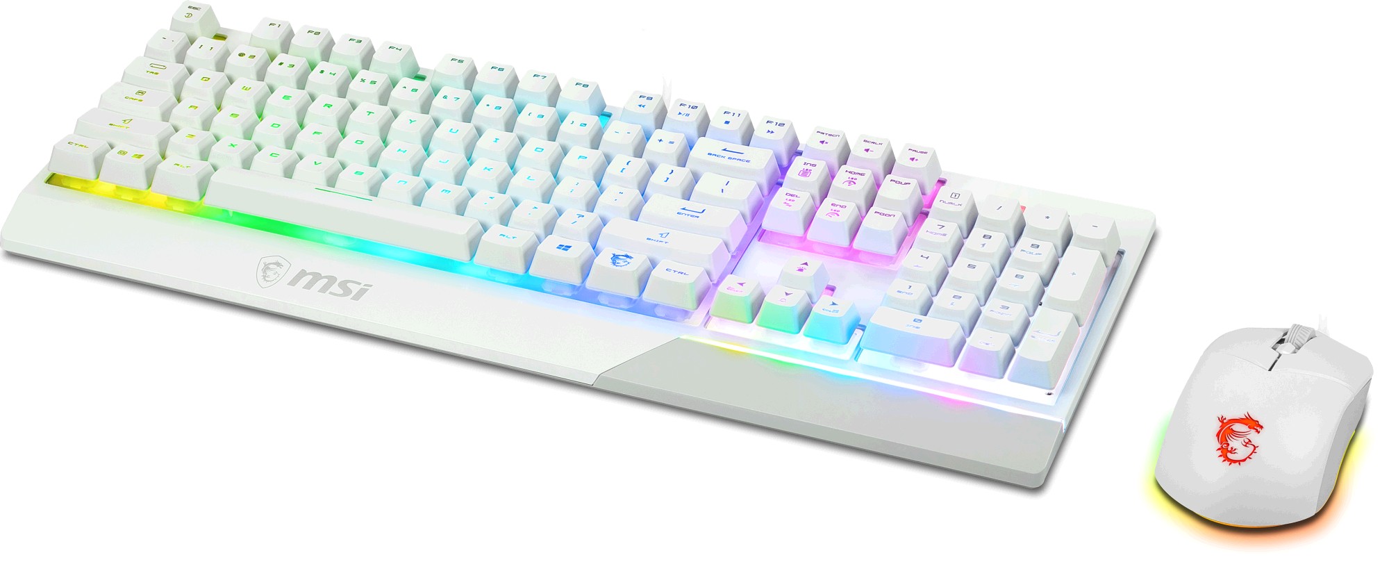 MSI VIGOR GK30 COMBO, Wit