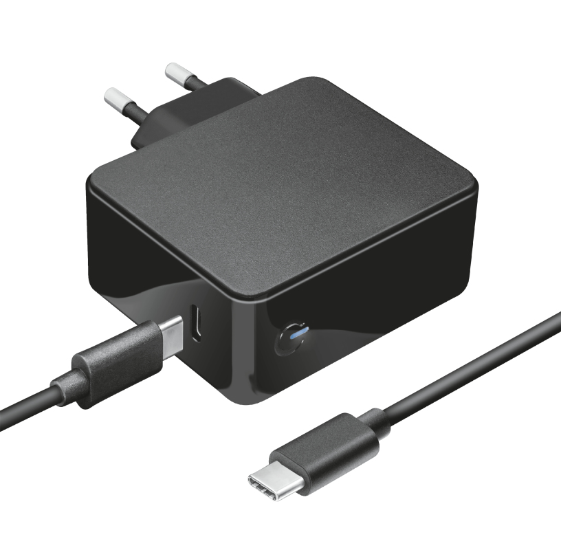 Trust Laptop Adapter Maxo USB-C 61W, Voor Apple