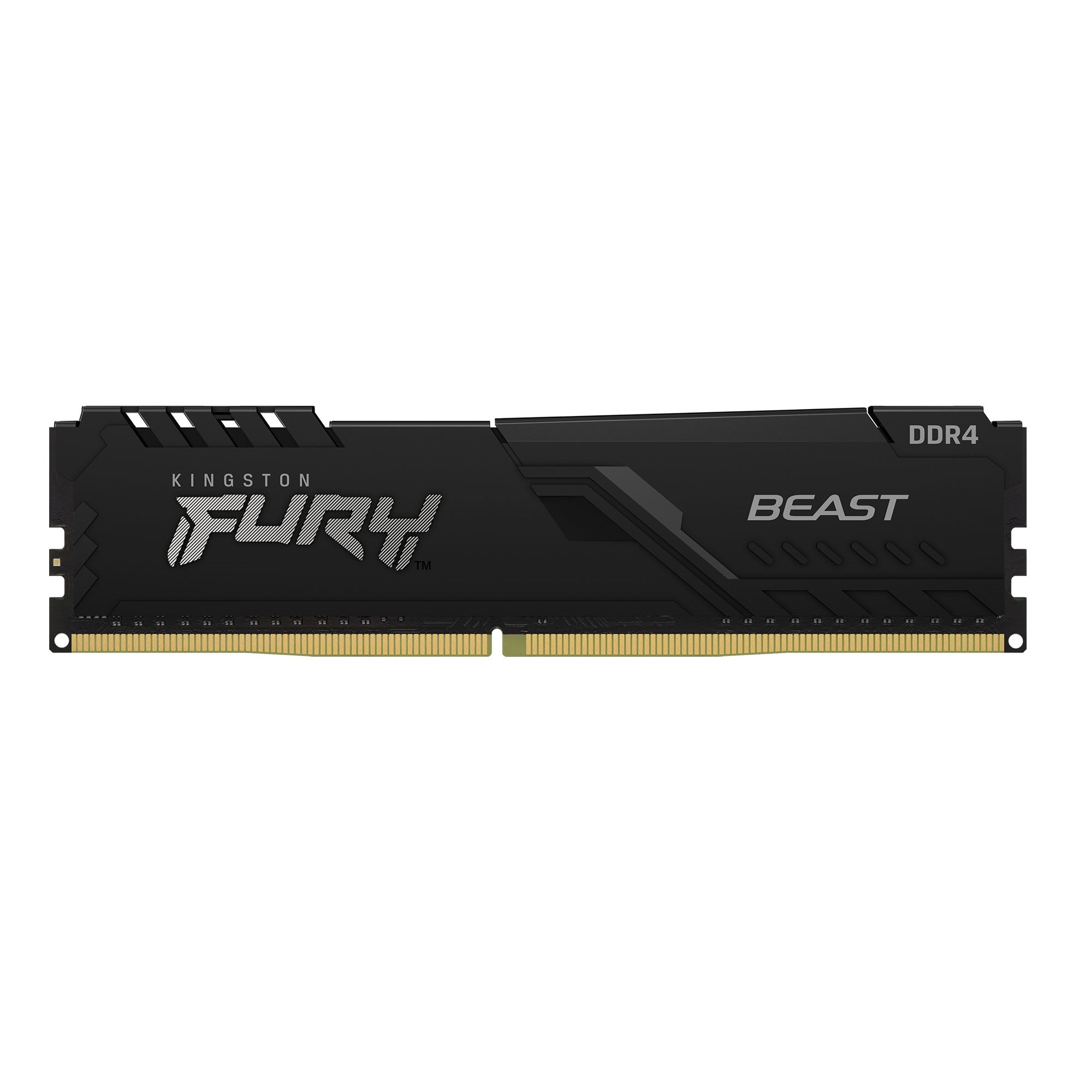 Kingston 64GB DDR4, 3200MHz, DIMM, kit van 2, FURY Beast, Black