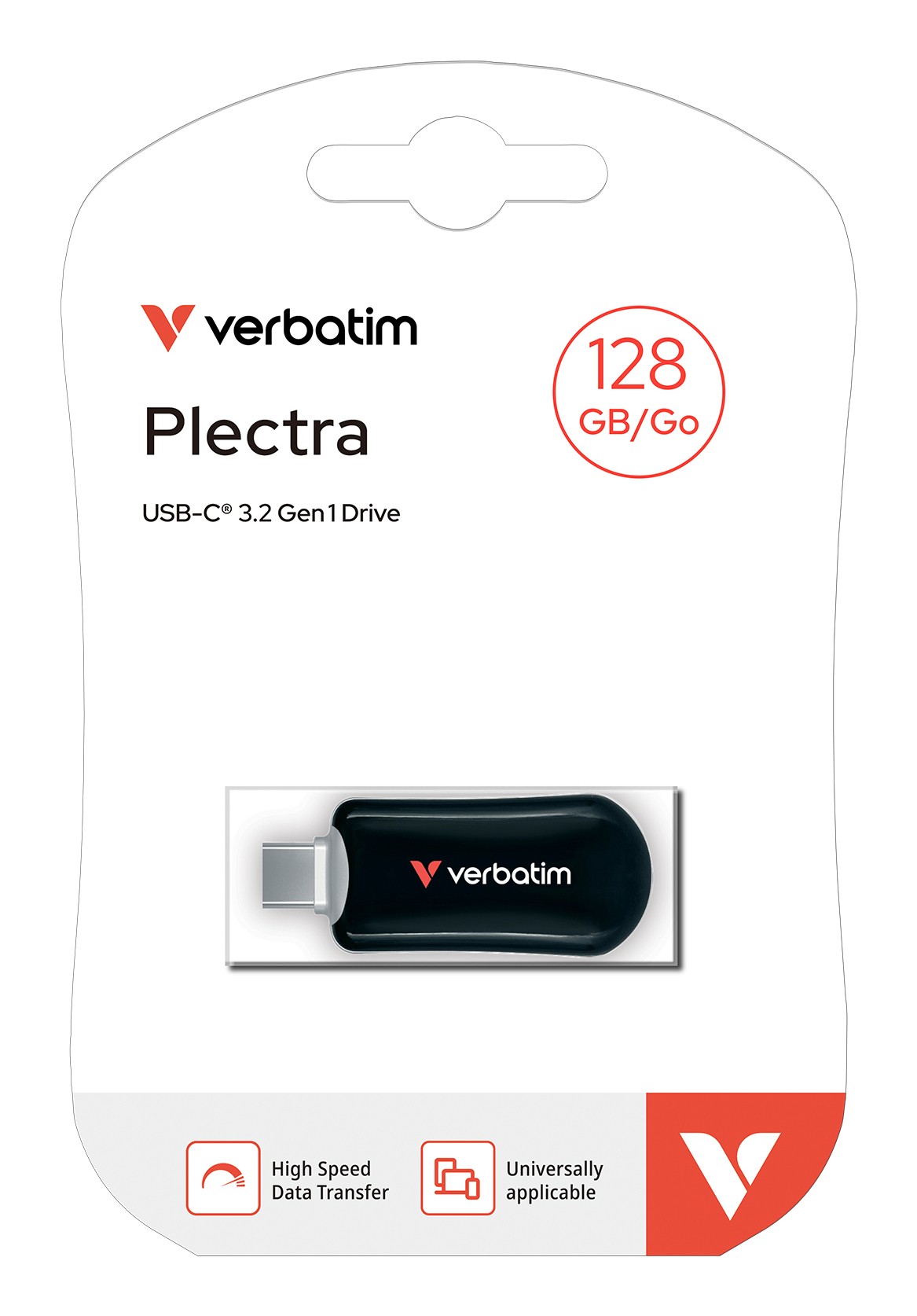 Verbatim Plectra USB-Stick, USB-C, 128GB