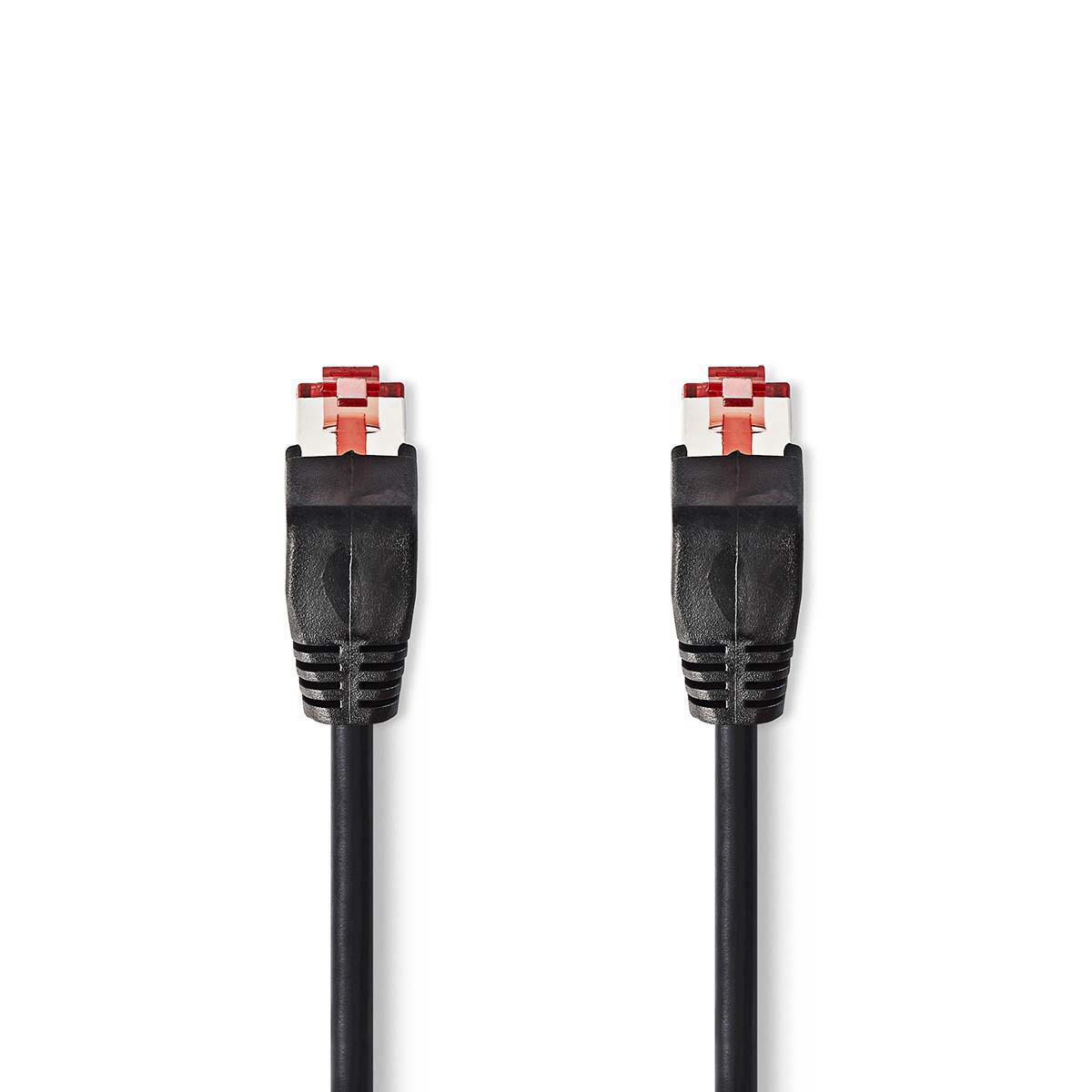 Nedis UTP CAT6 Netwerkkabel RJ45 3m, zwart
