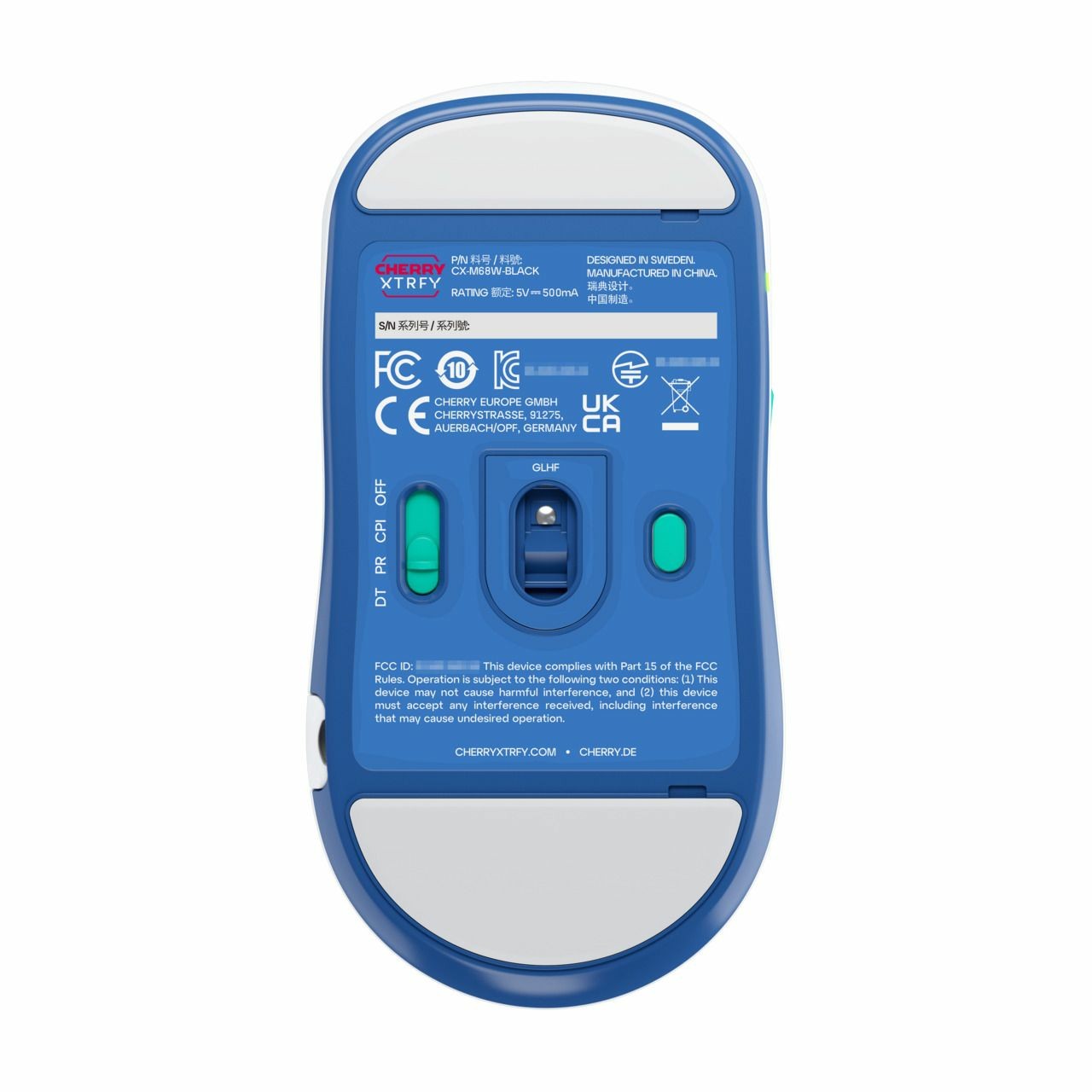 CHERRY M68 Wireless - Wit