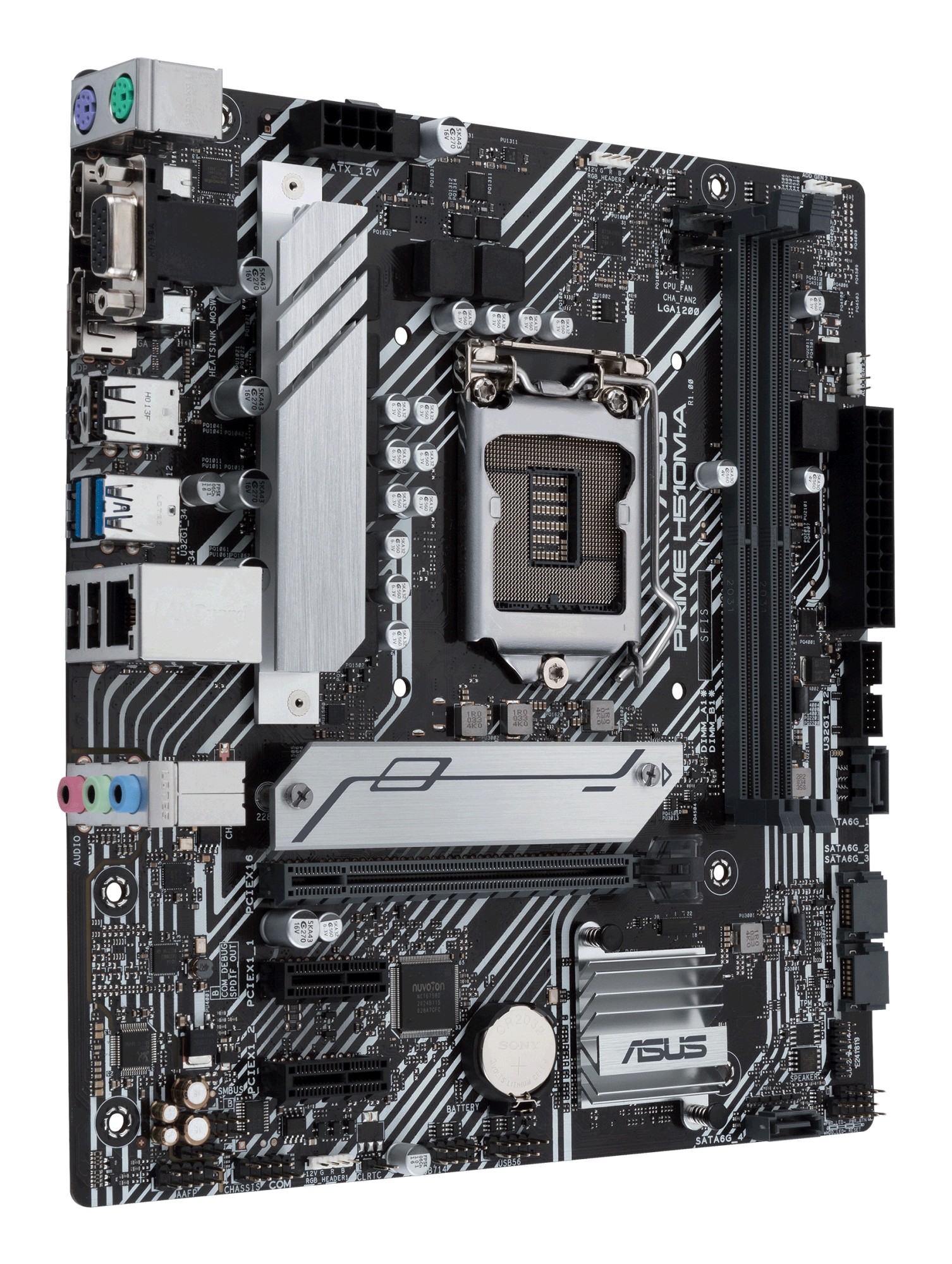 ASUS PRIME H510M-A, LGA1200, DDR4