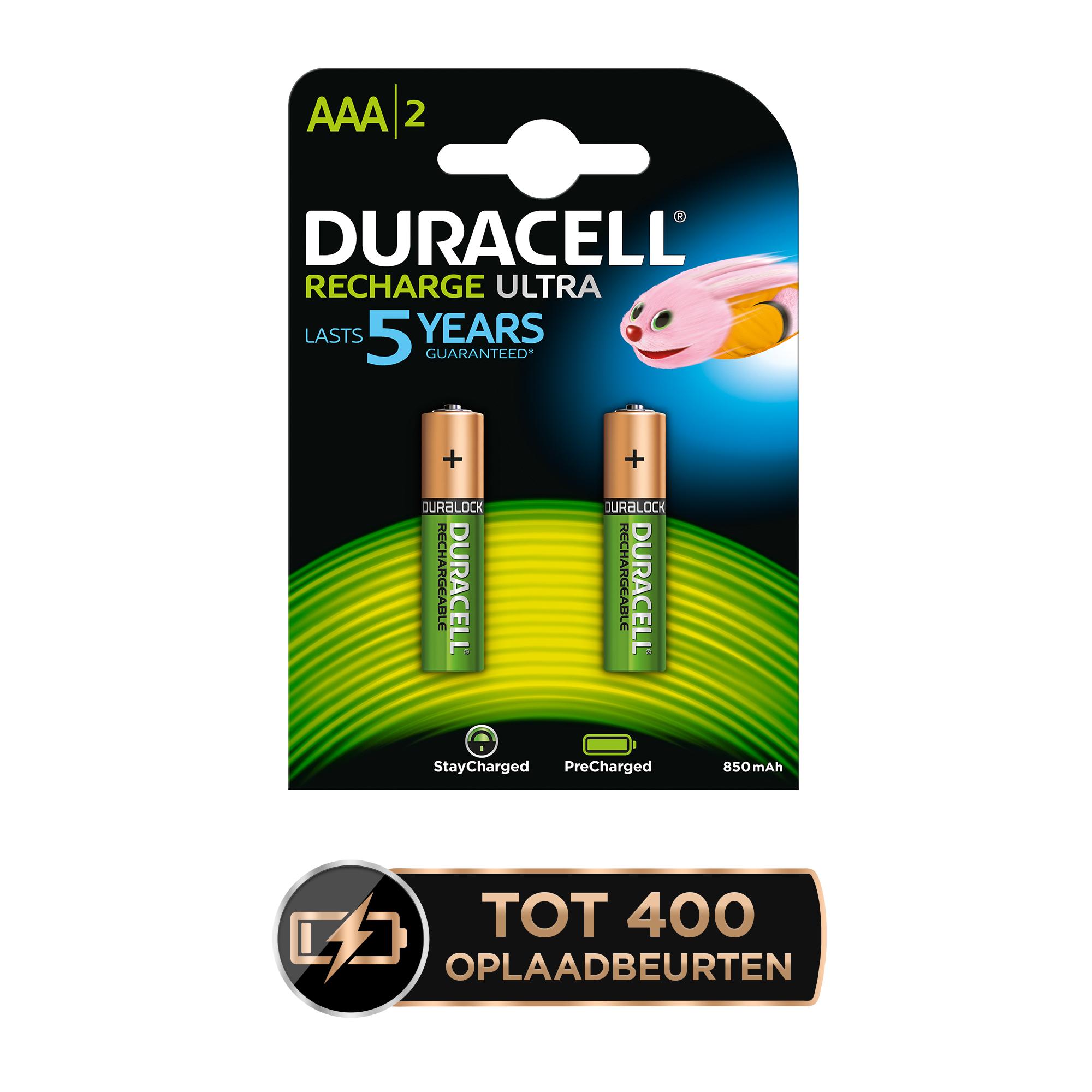 Duracell Recharge Ultra AAA | 2 stuks