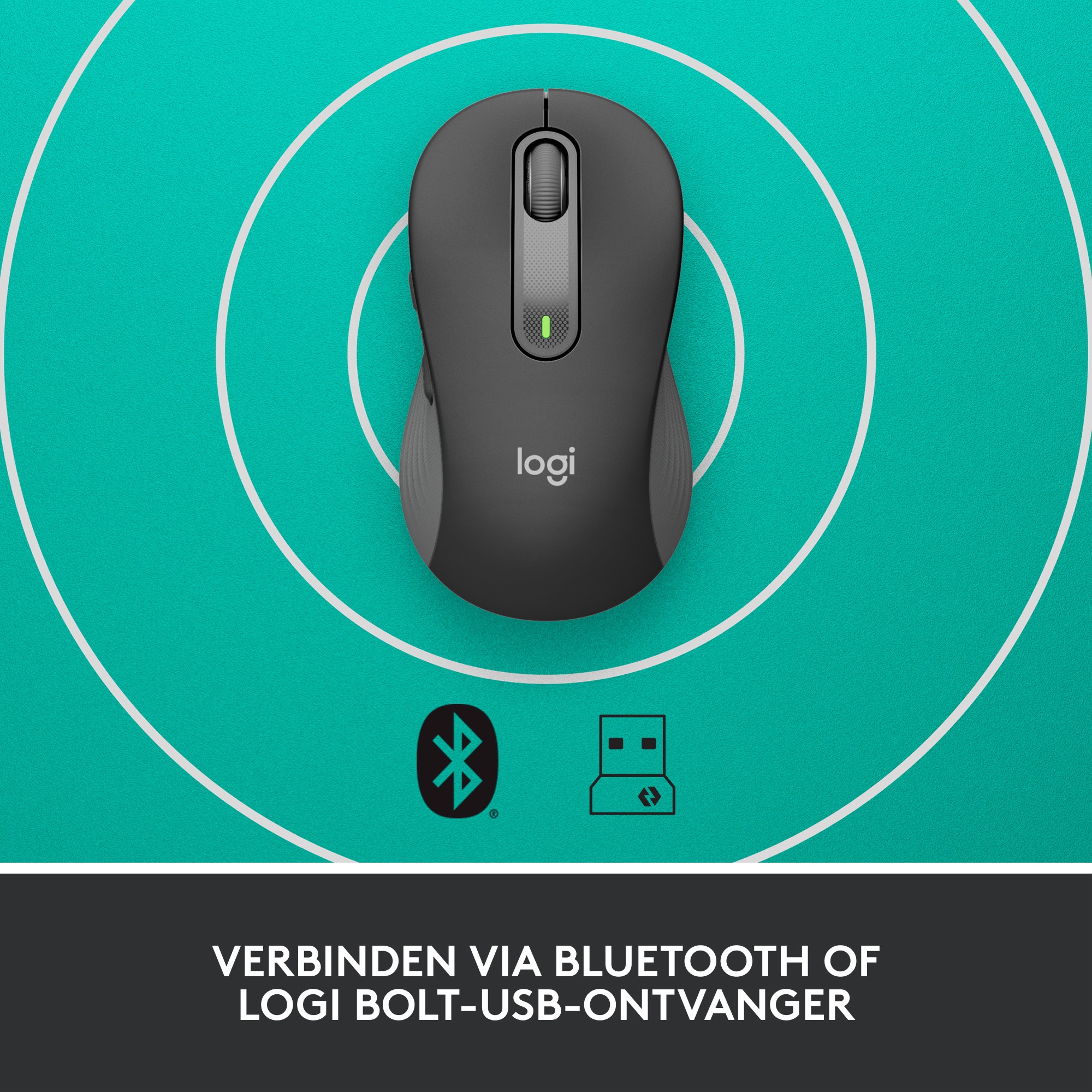 Logitech M650 Signature Zwart