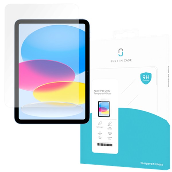 Just in Case Gehard Glas Clear Screenprotector Apple iPad 10.9