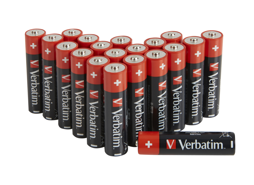 Verbatim batterijen Alkaline AA 20 pack