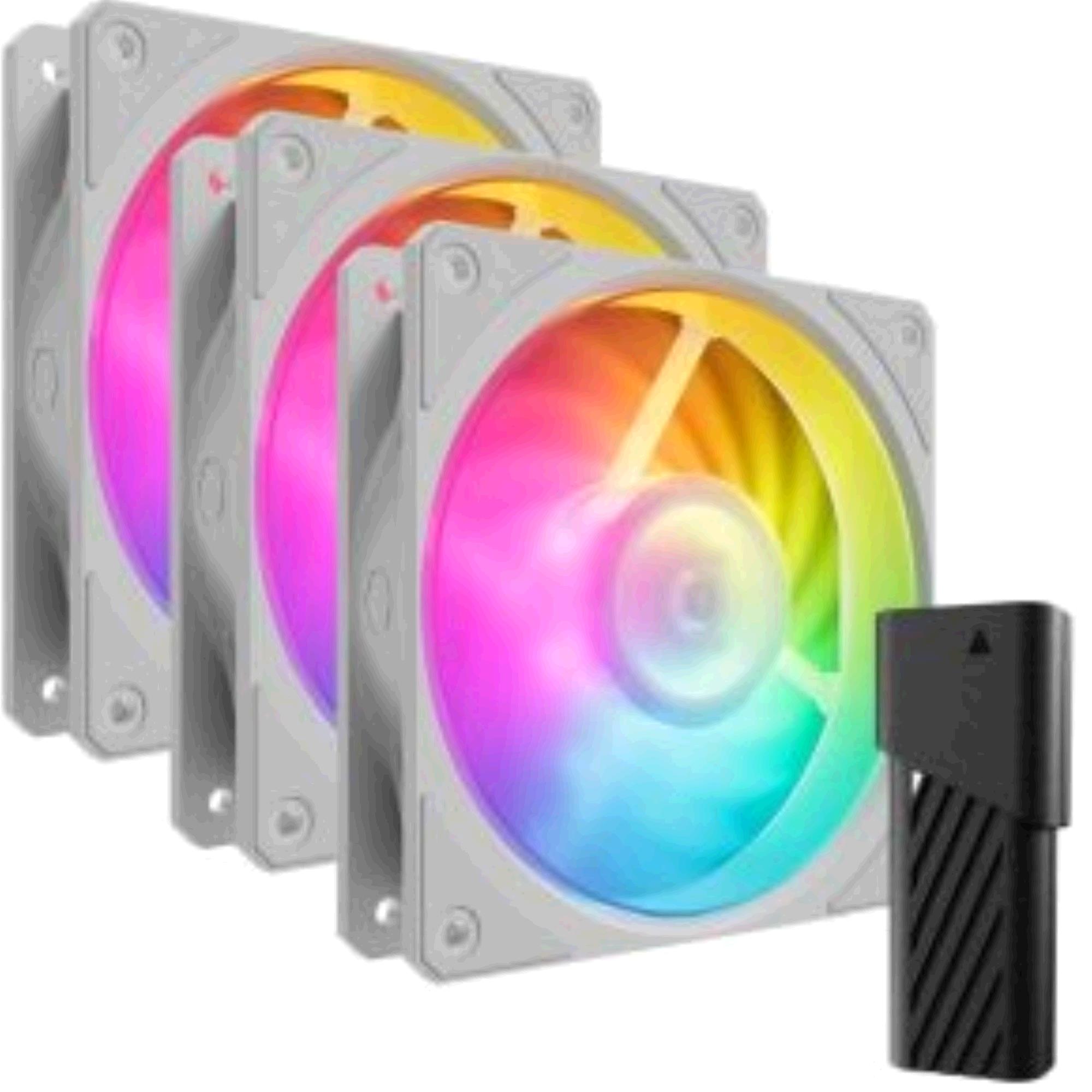 Cooler Master Mobius 120P White-edition 3-Pack