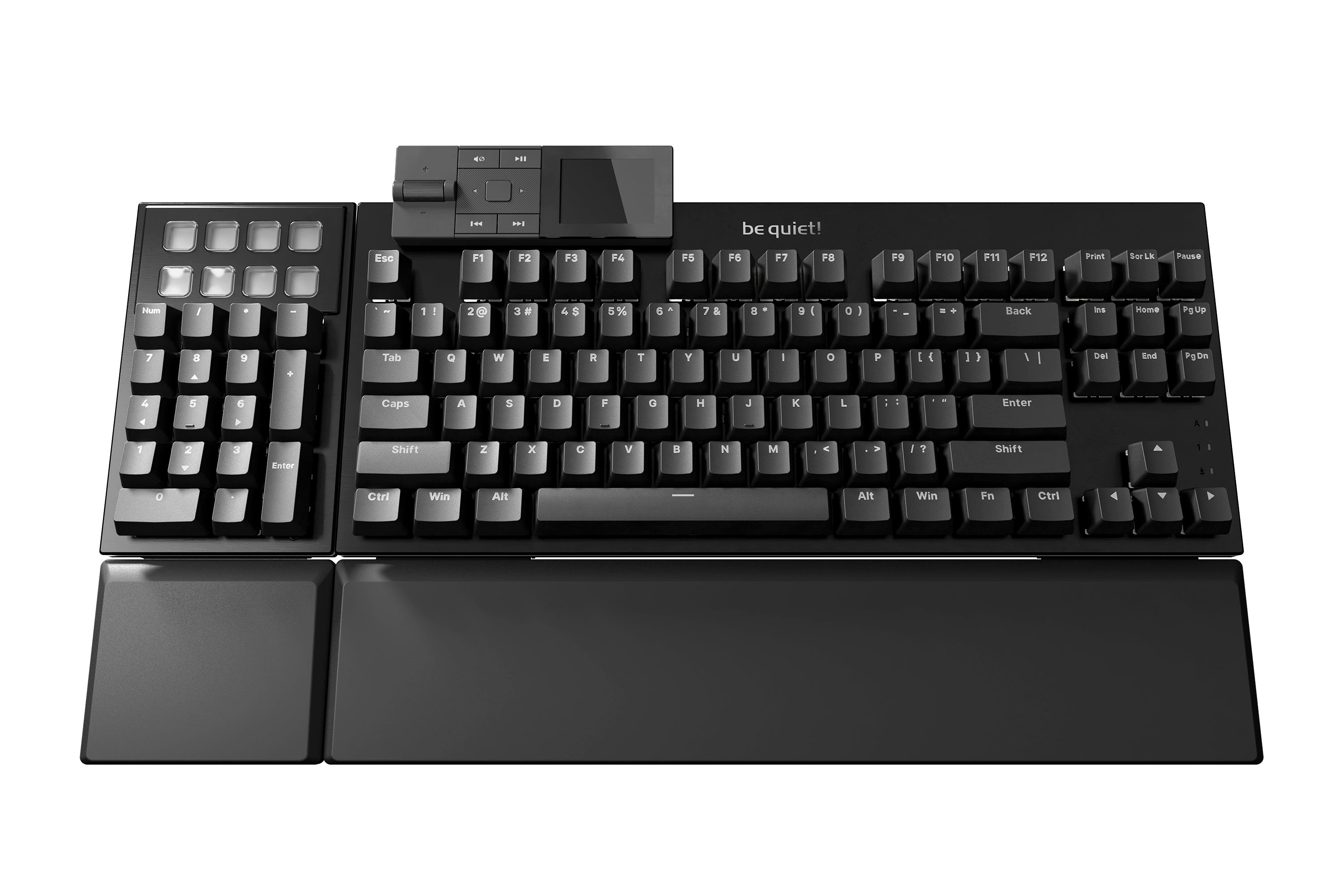 be quiet! Dark Mount Modulair Keyboard - Silent Linear Switches