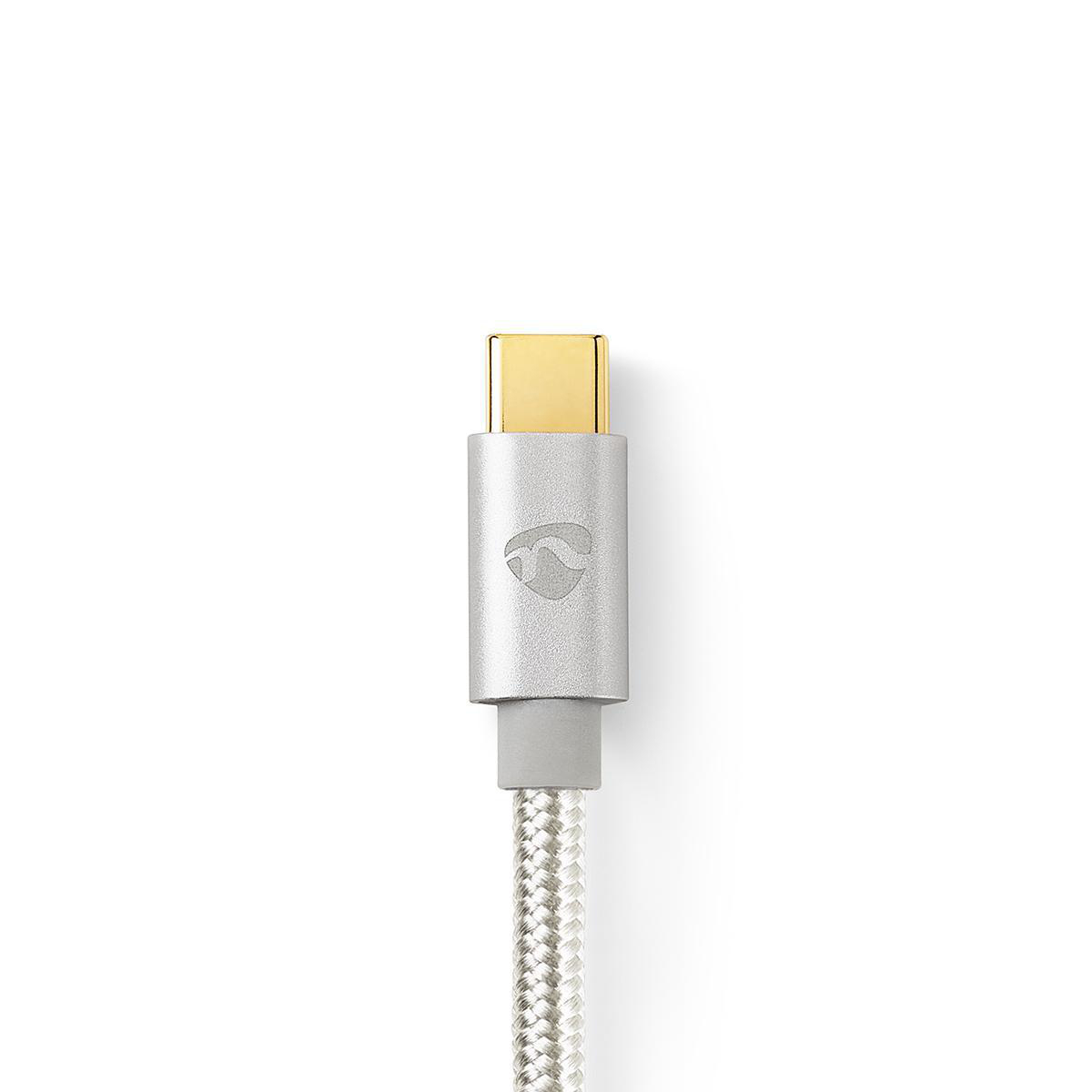 Nedis USB Kabel 3.2 (gen2), 4K@60Hz, USB-C (m) > USB-C (m), 1m, AT