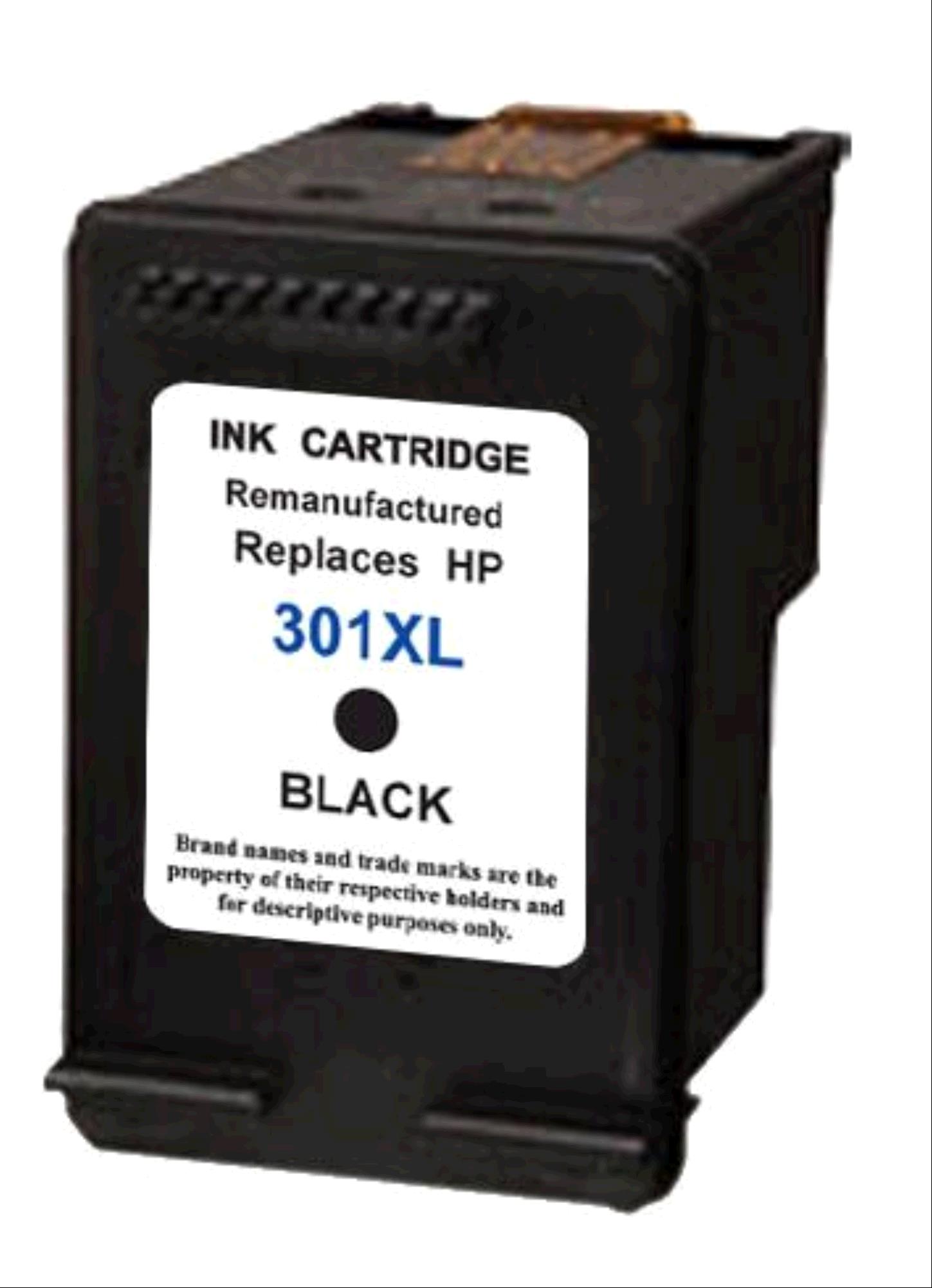 SecondLife Inkt, HP 301XL Black