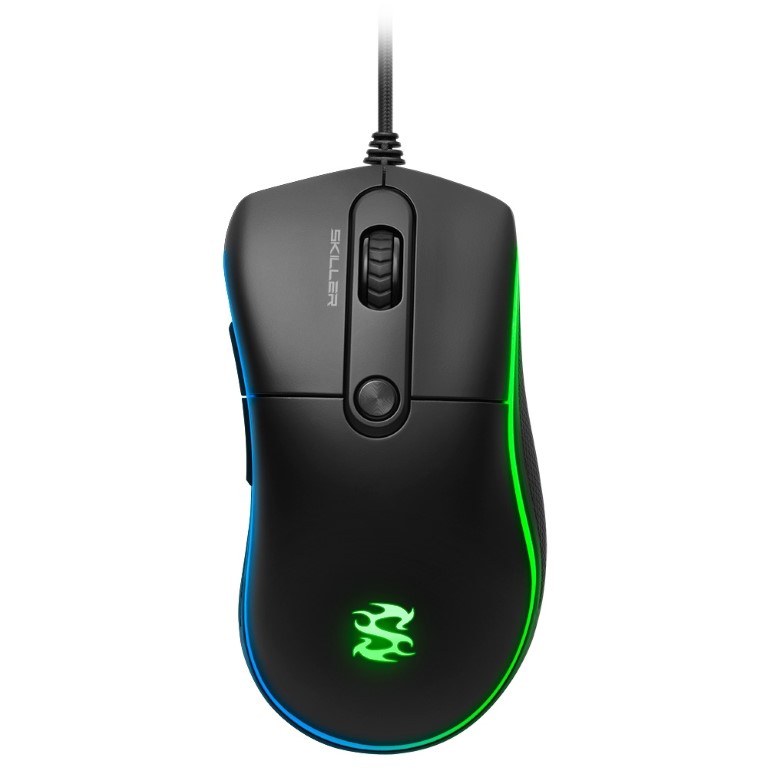 Sharkoon Skiller SGM2, Gaming muis, 6400dpi, Zwart