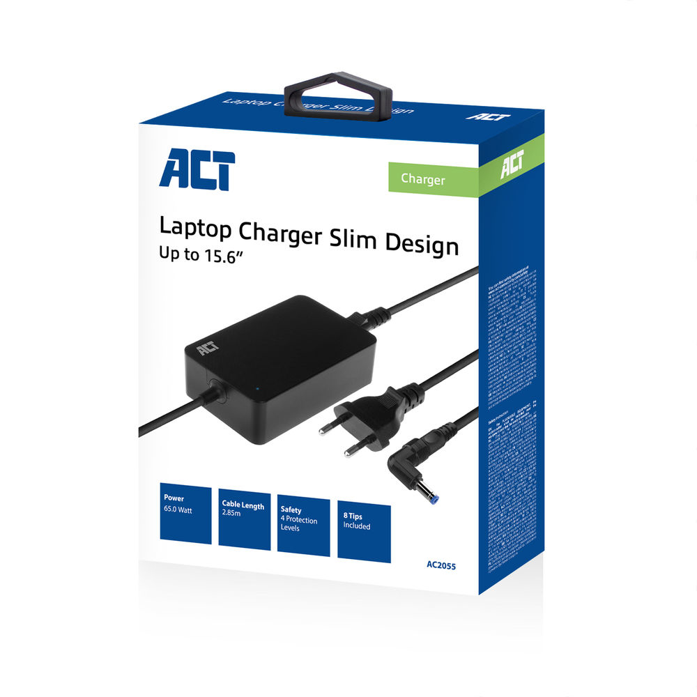 ACT Universele Notebook AC-Adapter 65W
