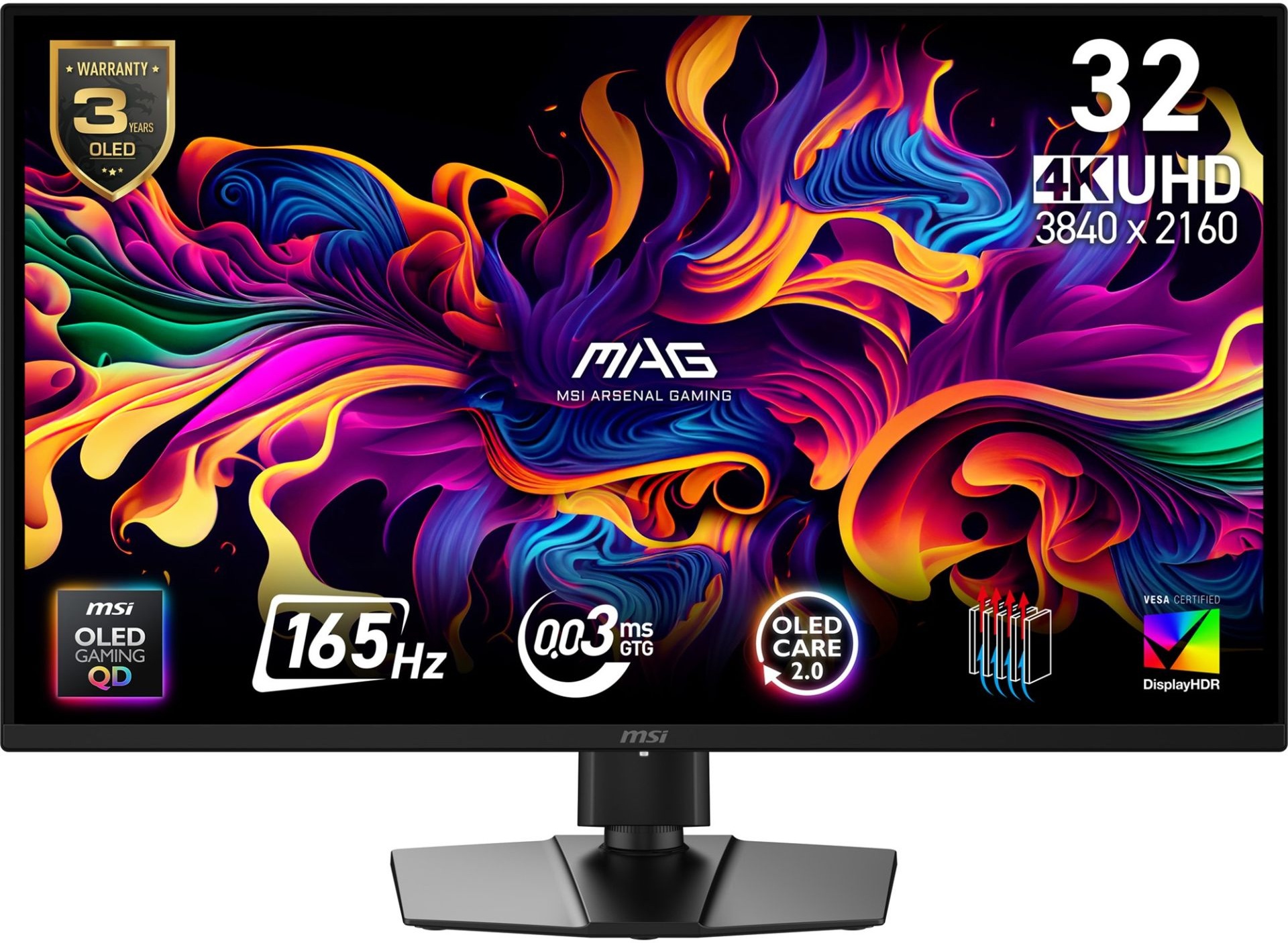 MSI 32" MAG 322UP QD-OLED E16