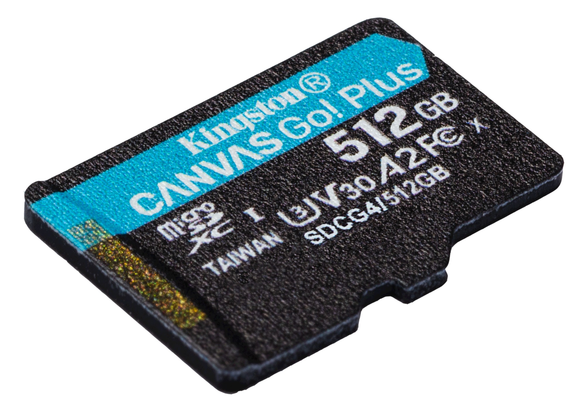 Kingston Flash Canvas Go! Plus 512 GB (gen4), microSDXC