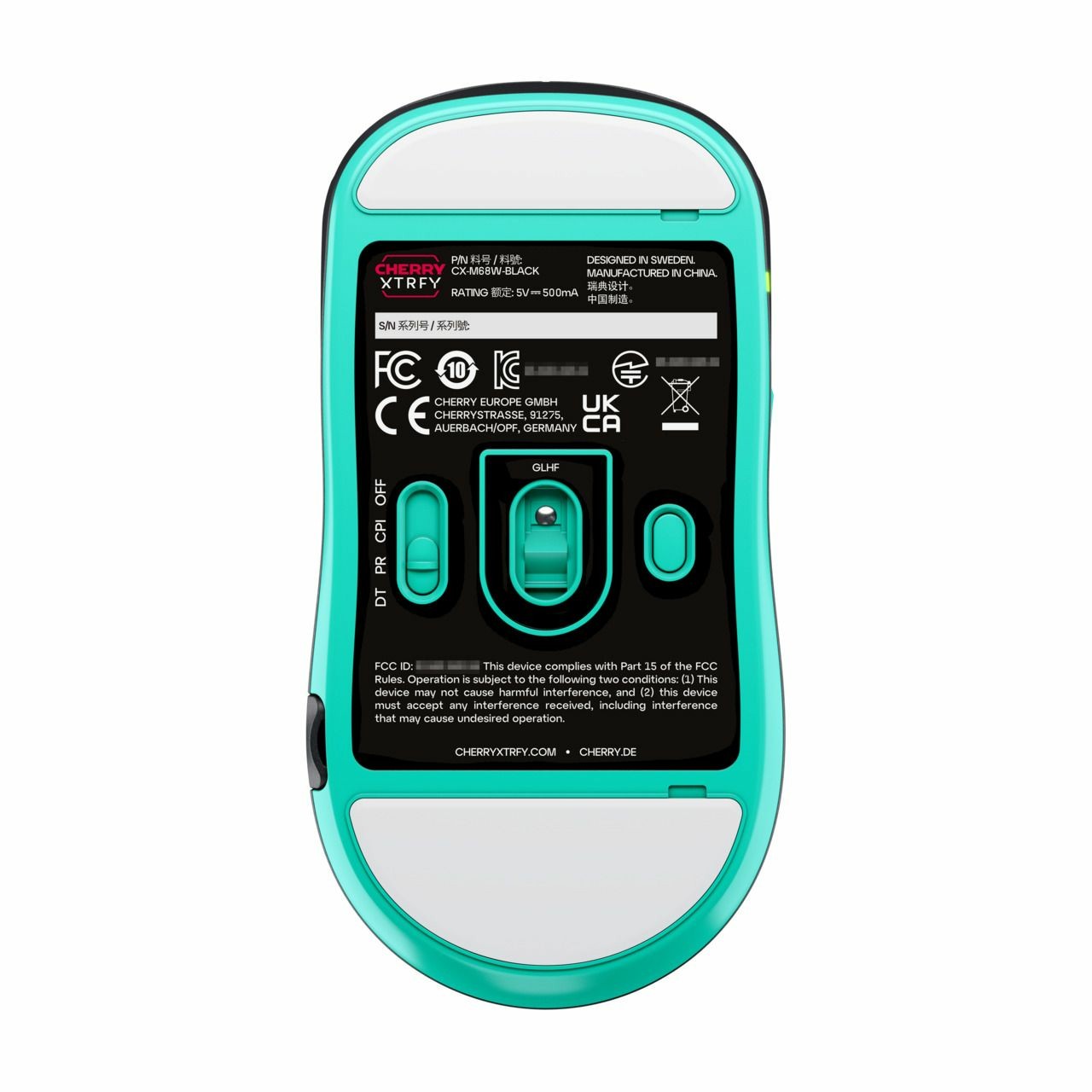 CHERRY M68 Wireless - Zwart