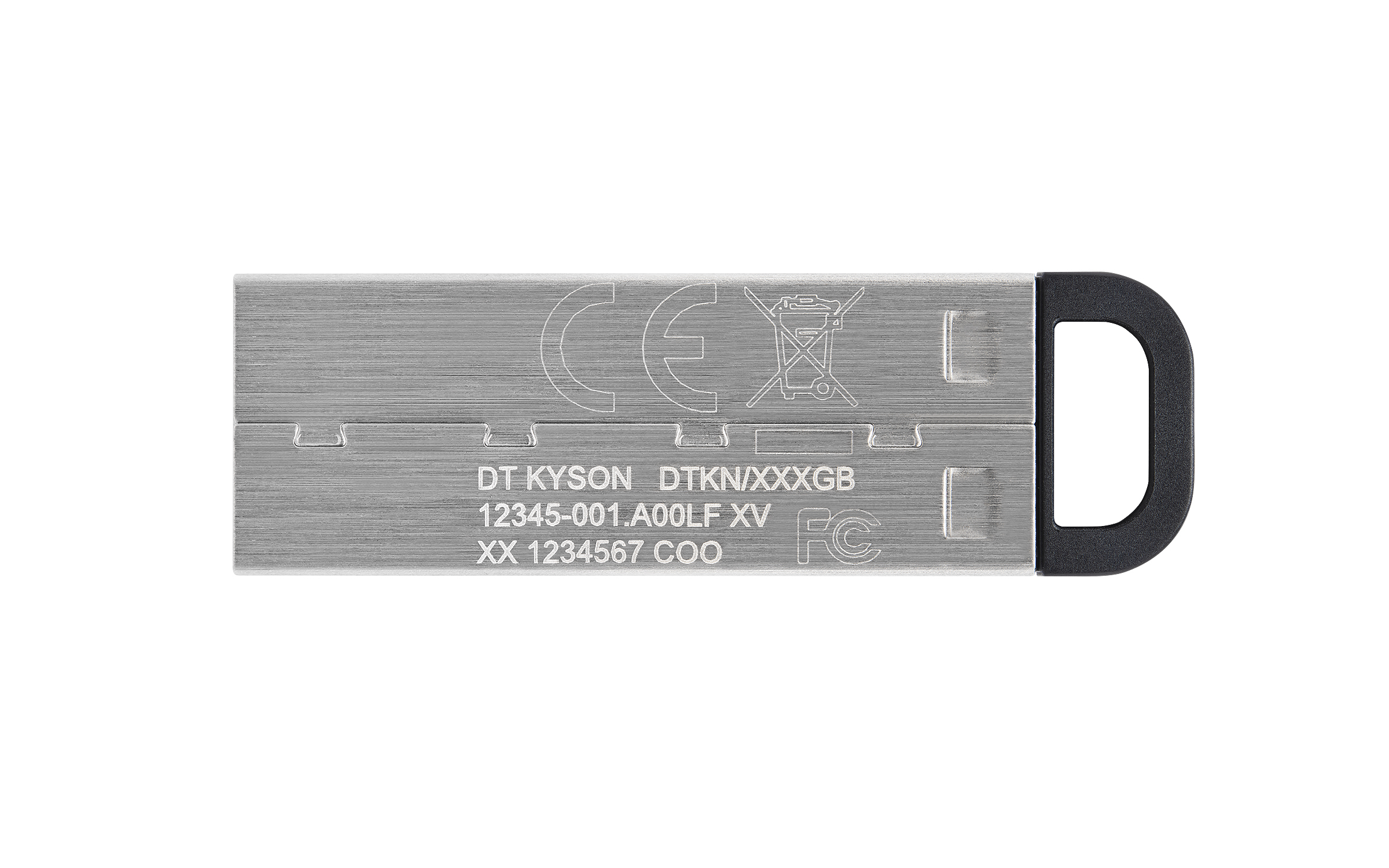Kingston DataTraveler Kyson - 128GB - USB3.2 Gen 1 - Zilver